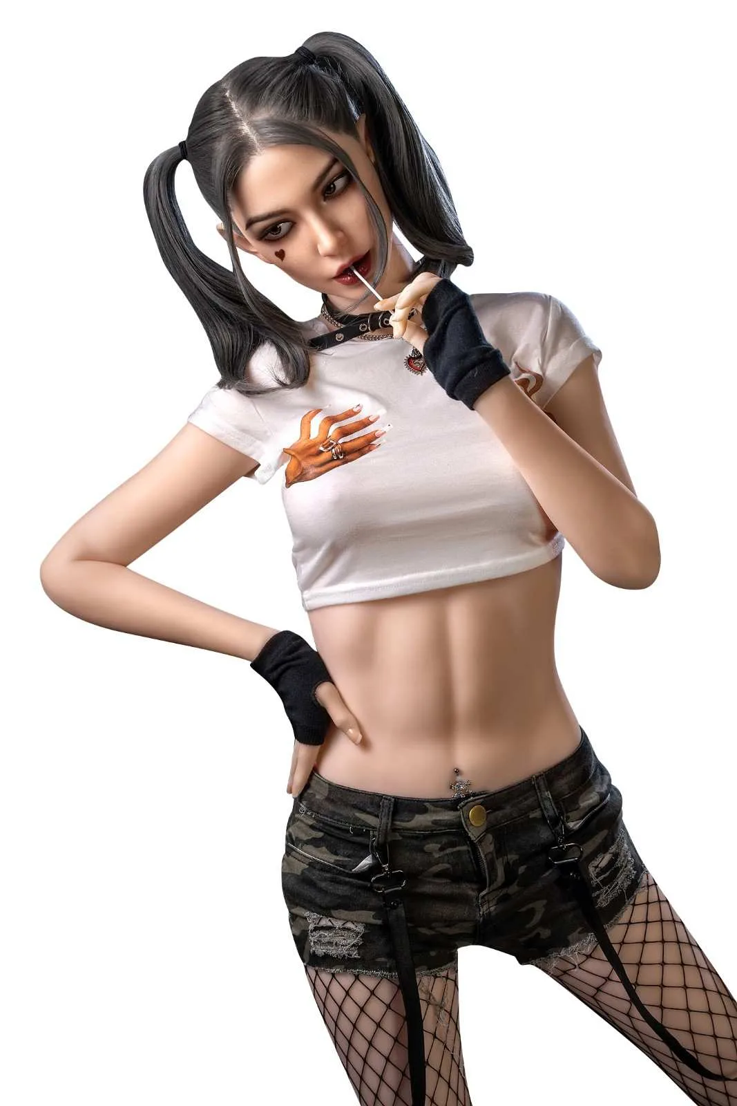 173cm (5ft8") Gothic Sex Doll with Movable jaw - In Stock | US Only view 6