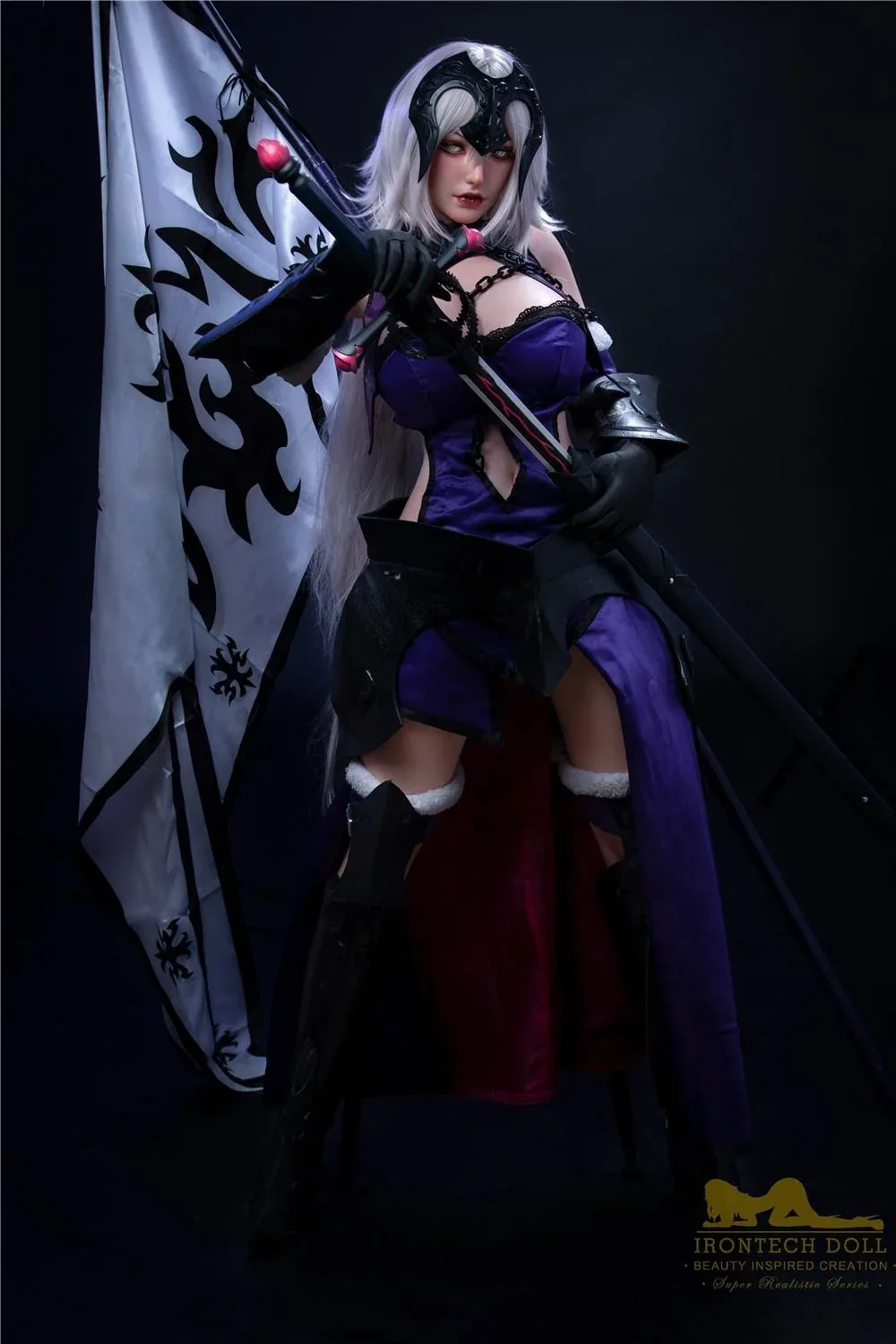165cm (5ft5’) Silicone Anime Sex Dolla - Eva view 3