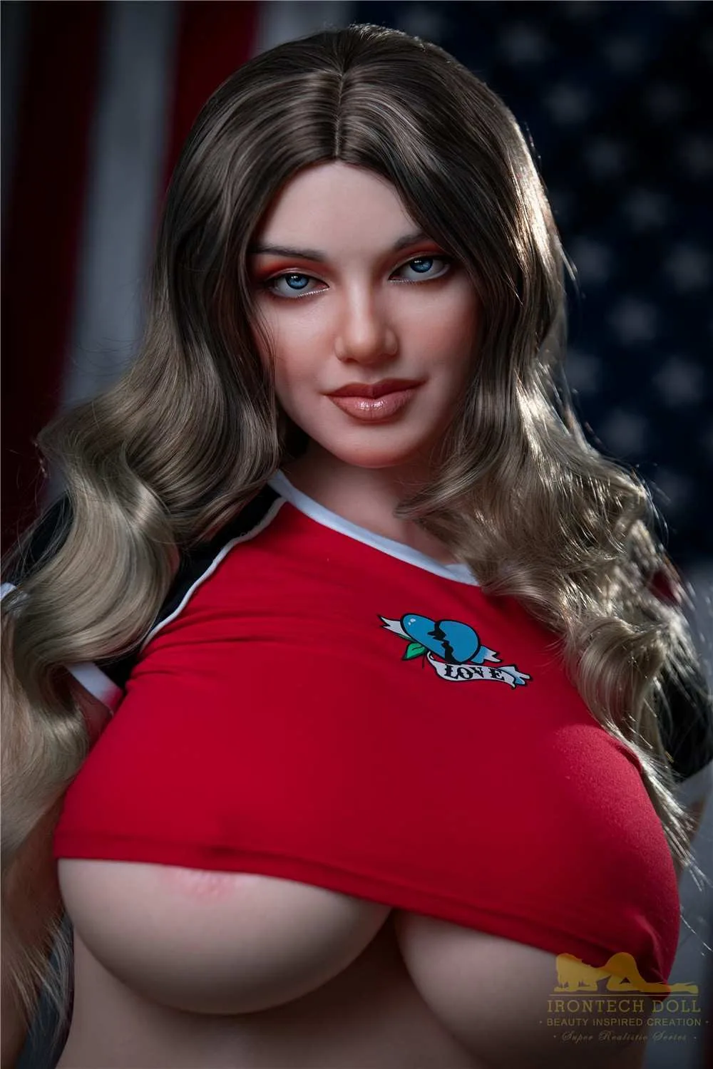 160cm (5ft2') American Beauty Busty Silicone Doll - Ivy view 3