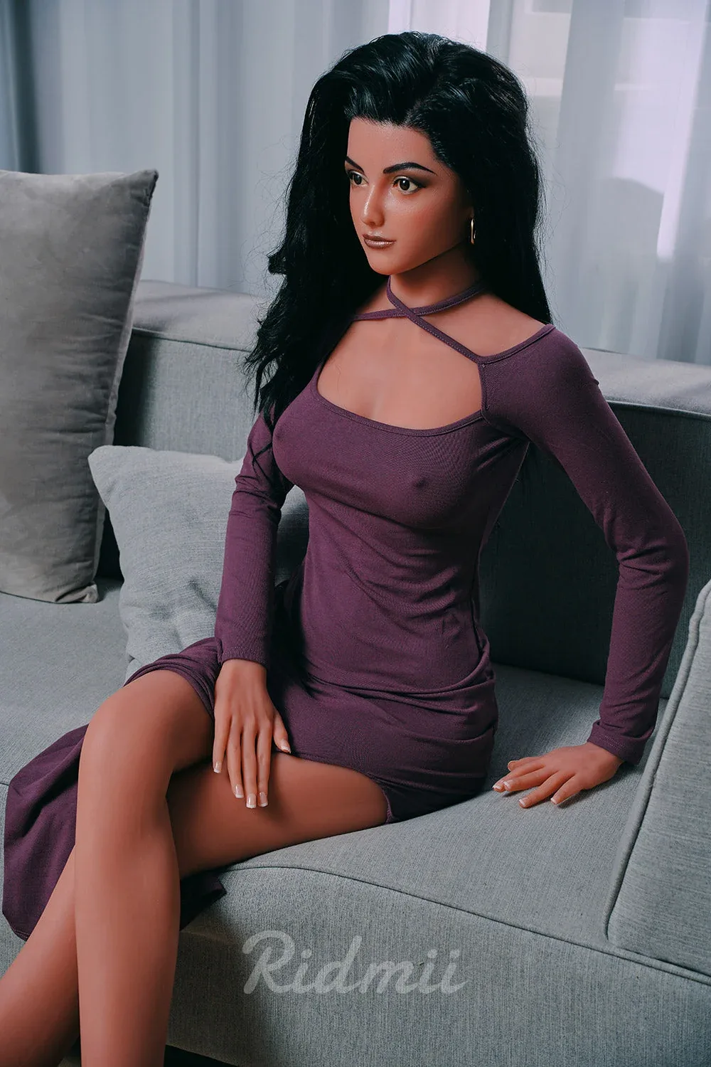 166cm (5ft5") Realistic Brunette Life Size Hybrid Love Sex Doll - Alisa - In Stock | US Only view 6