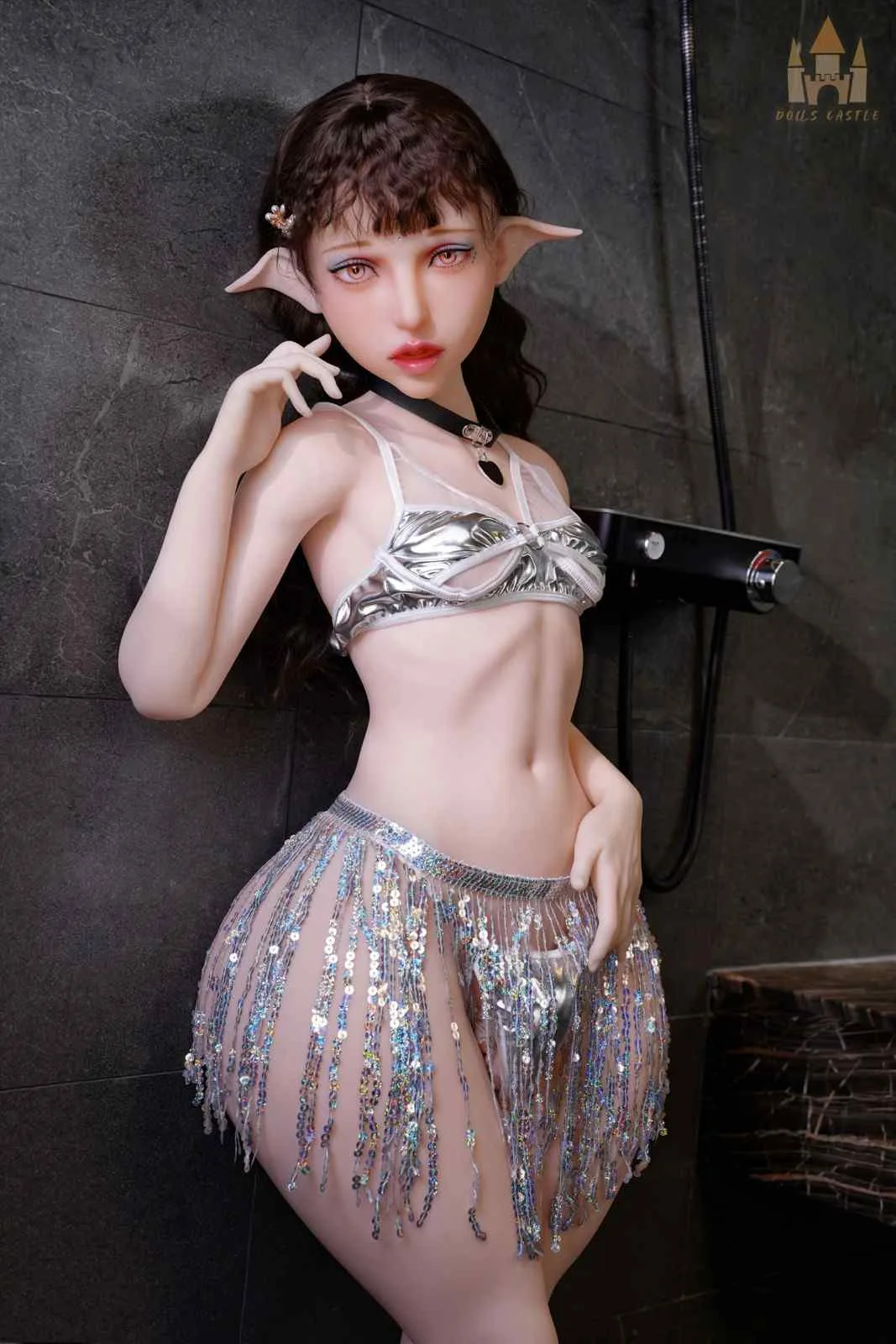148cm (4ft8") Elf Femboy Hybrid Sex Doll - B-Cup view 4
