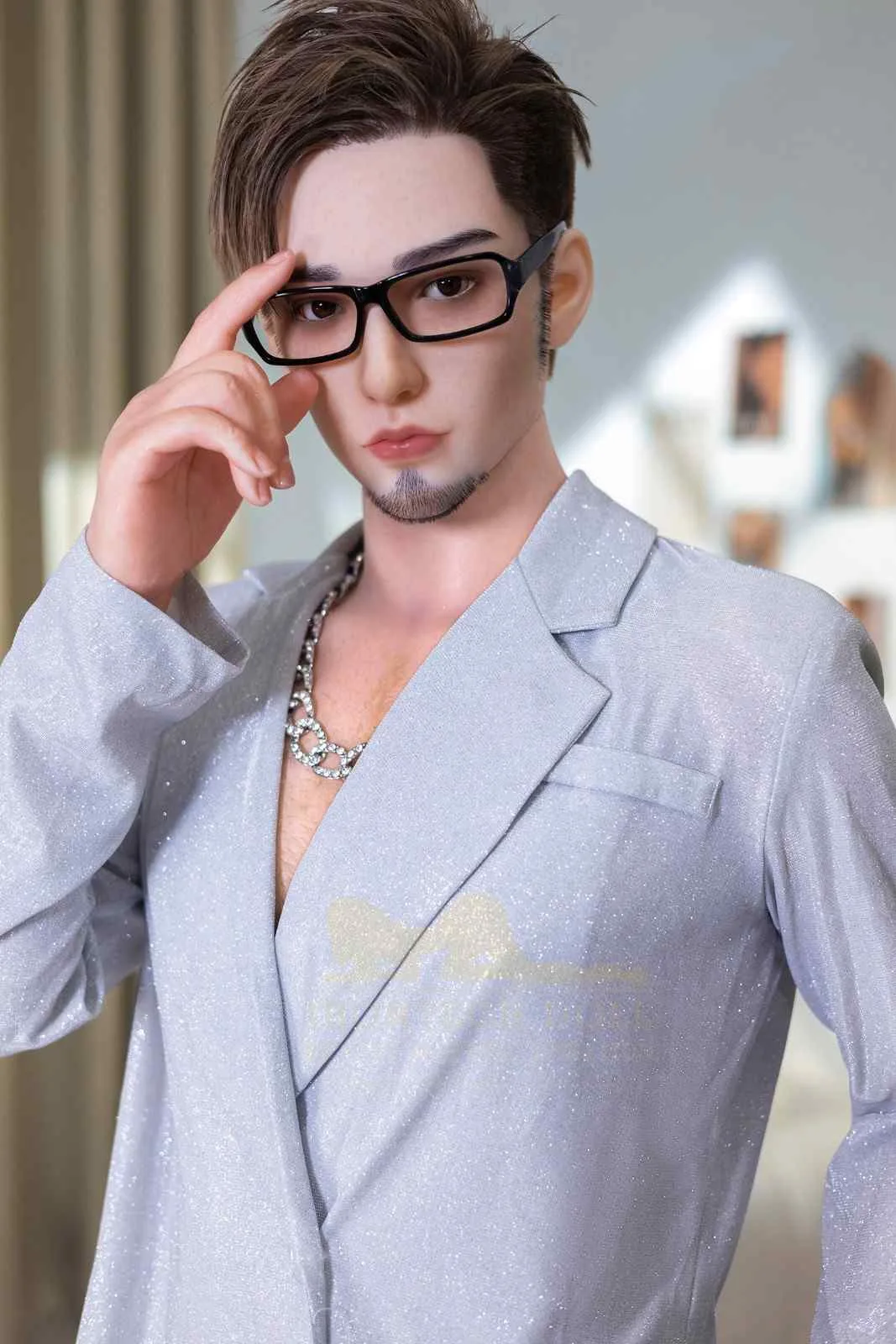 170cm (5ft5") Elegant Young Full Size Silicone Male Sex Doll - Jonh view 3