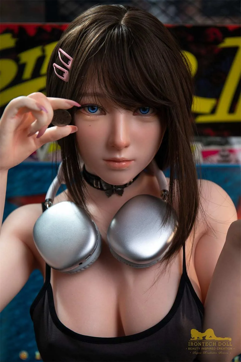 148cm (4ft10') PLUS Silicone Mini Sexdoll - Barbie view 5