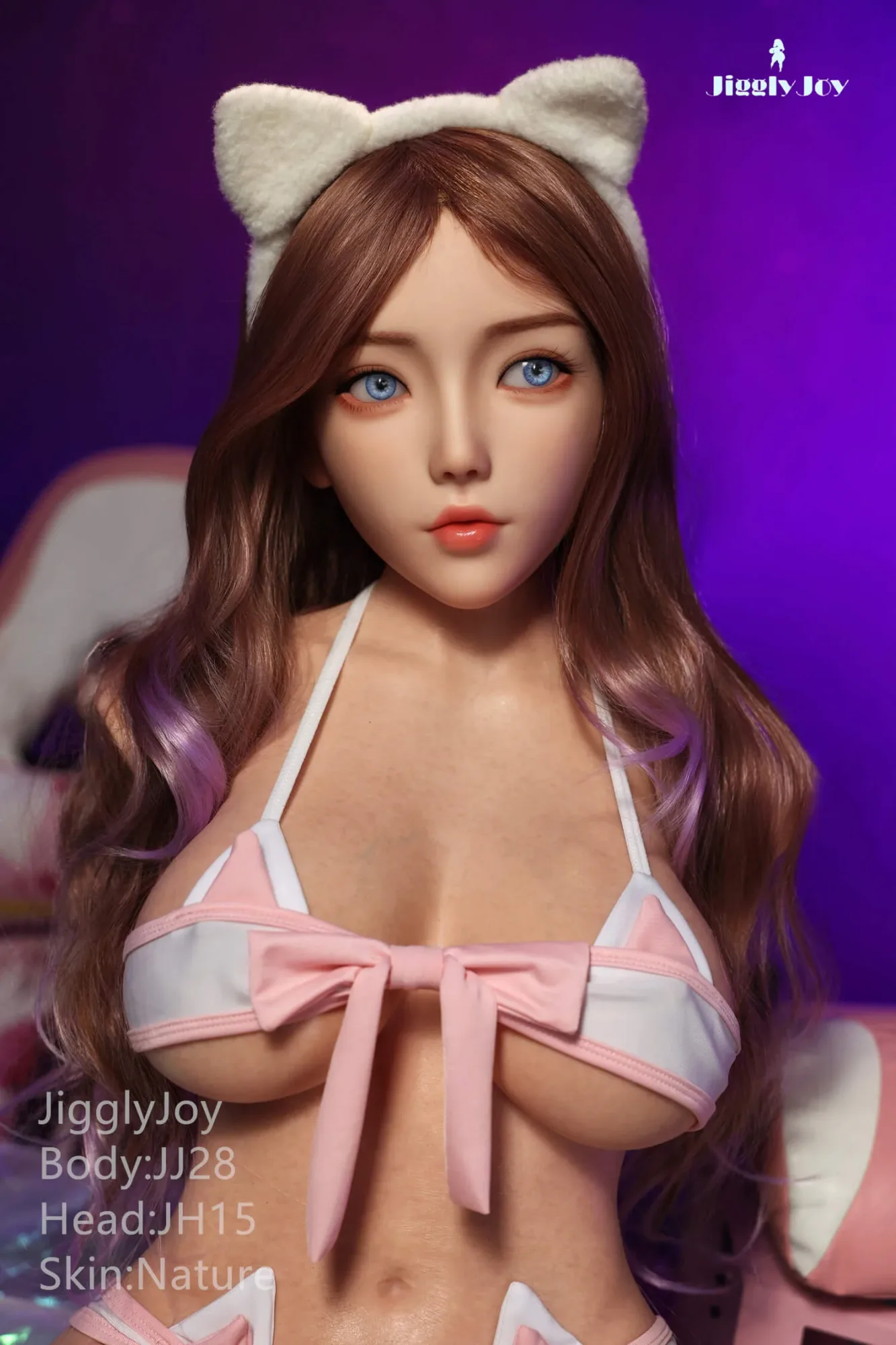 96cm (37.7") Anime Ultra Soft Silicone Torso Sex Doll - Christina view 7