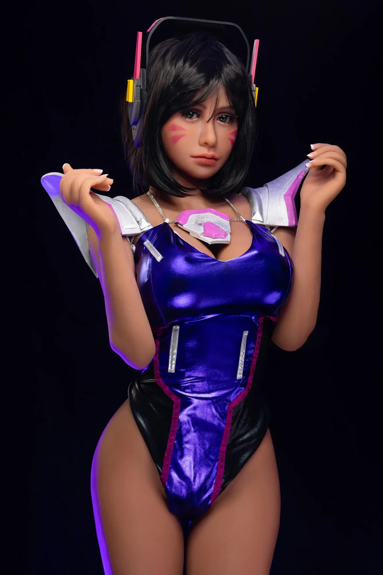148cm (4ft8") Beauty Cosplay TPE Sex Doll Head #078 - Una view 8