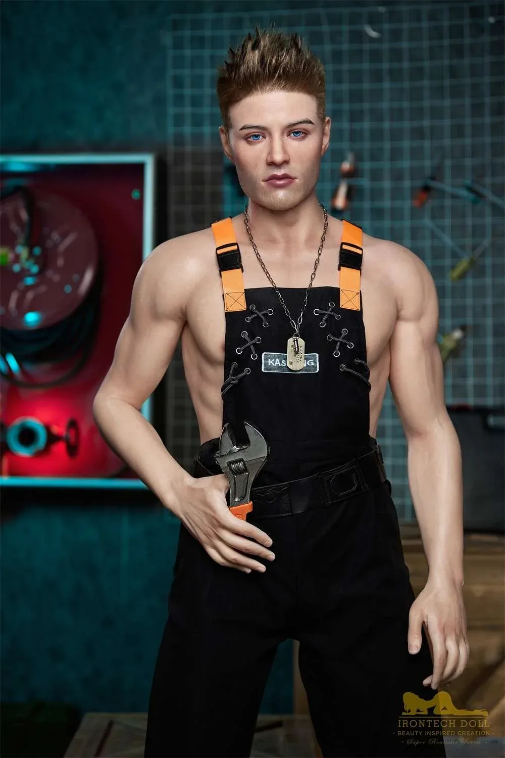 176cm (5ft7') Young Strong Silicone Male Sex Doll - Jack view 3