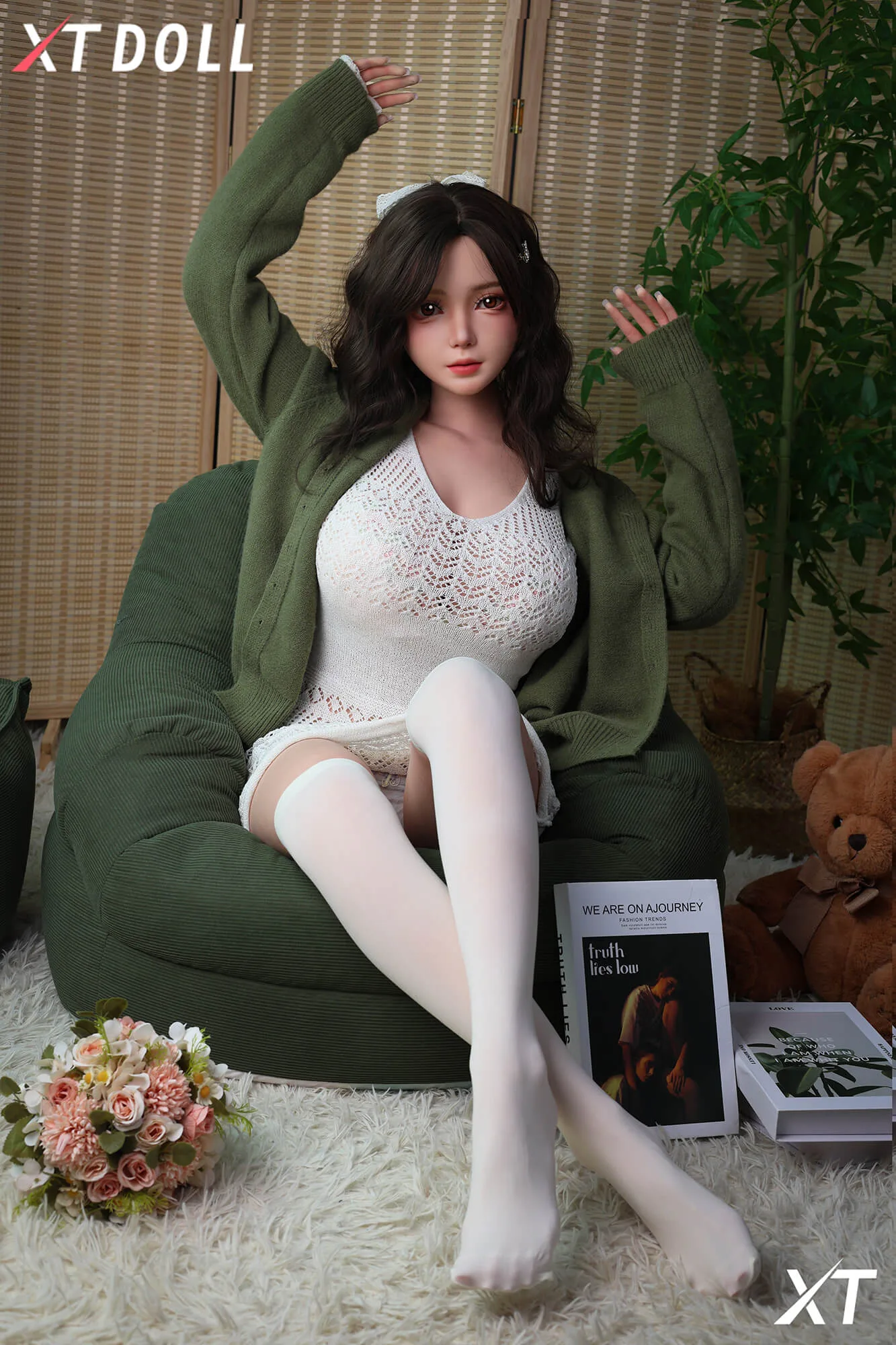 153cm (5ft0") Asiatic Silicone Sex Doll - I-Cup - Joy