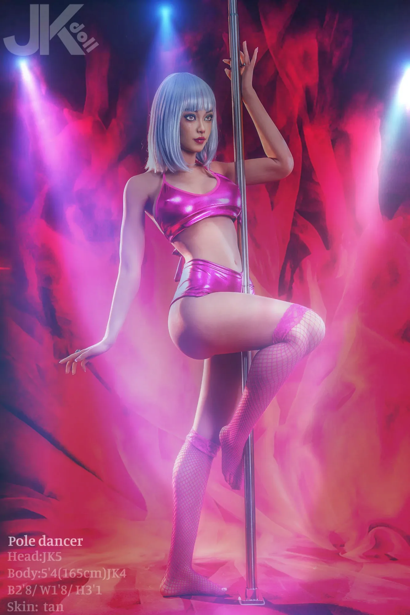 165cm (5ft4") TPE Sex Doll – J-Cup - Pole Dancer JK#5 view 6