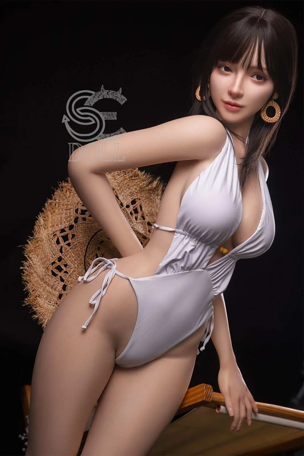 165cm (5ft4") ROS Silicone Sex Doll Upgraded Skin Texture - C-Cup - SE#068SO - Annika.F - In Stock | EU Only view 8