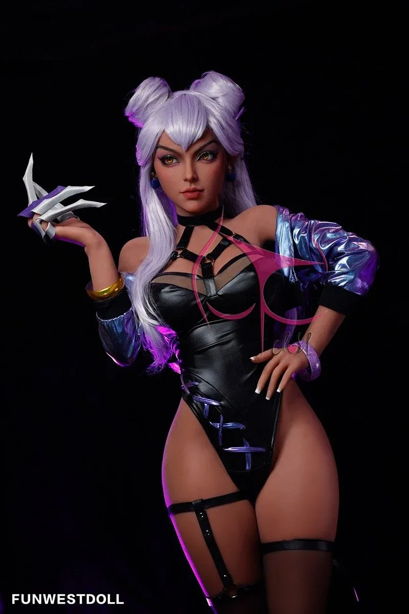 155cm (5ft1") F-Cup The Ultimate White-Haired Anime Sex Doll - In Stock | US Only view 4