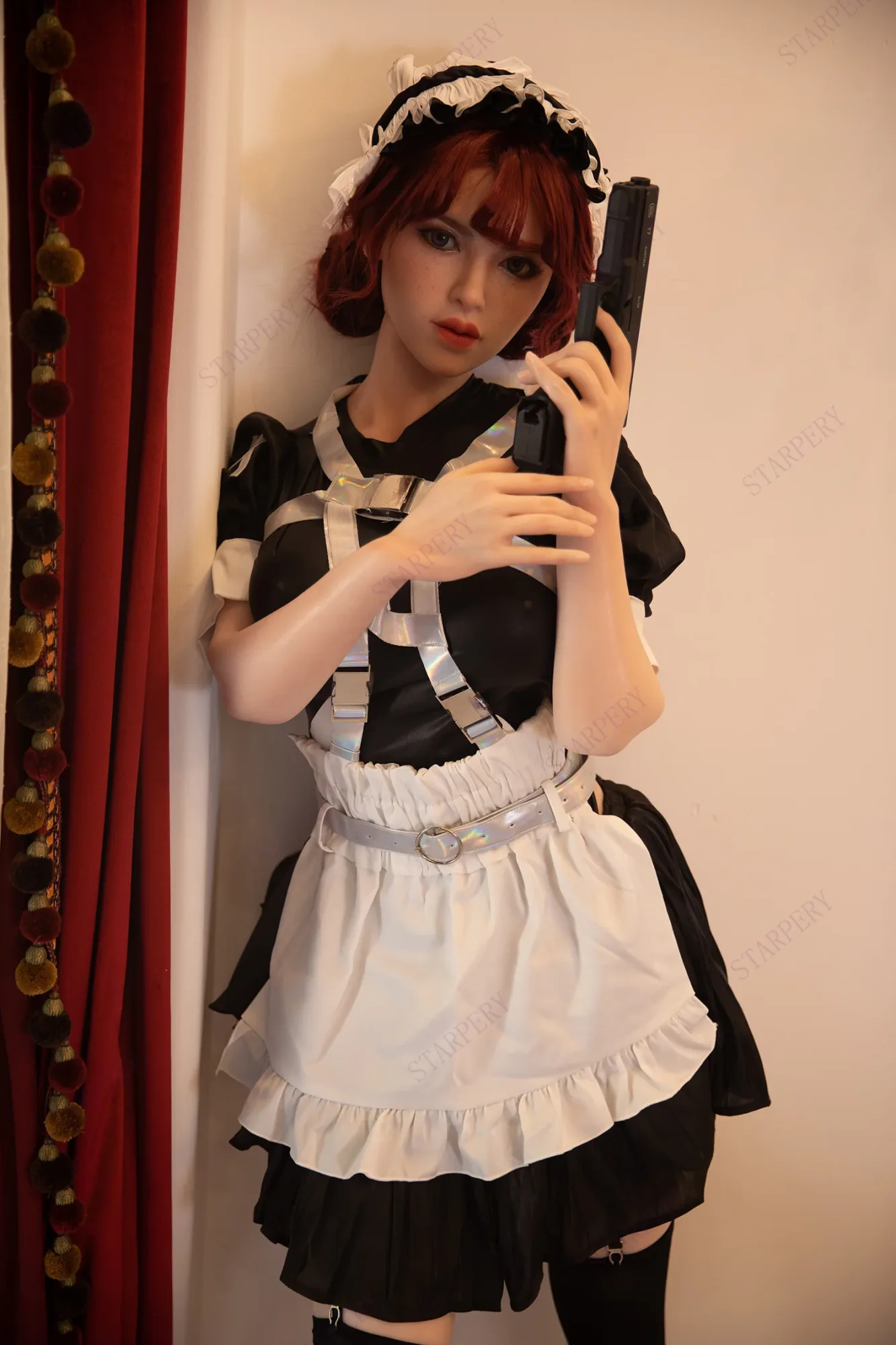 171cm (5ft7") French Maid Custom Sexdoll Silicone - D-Cup - Iris view 4