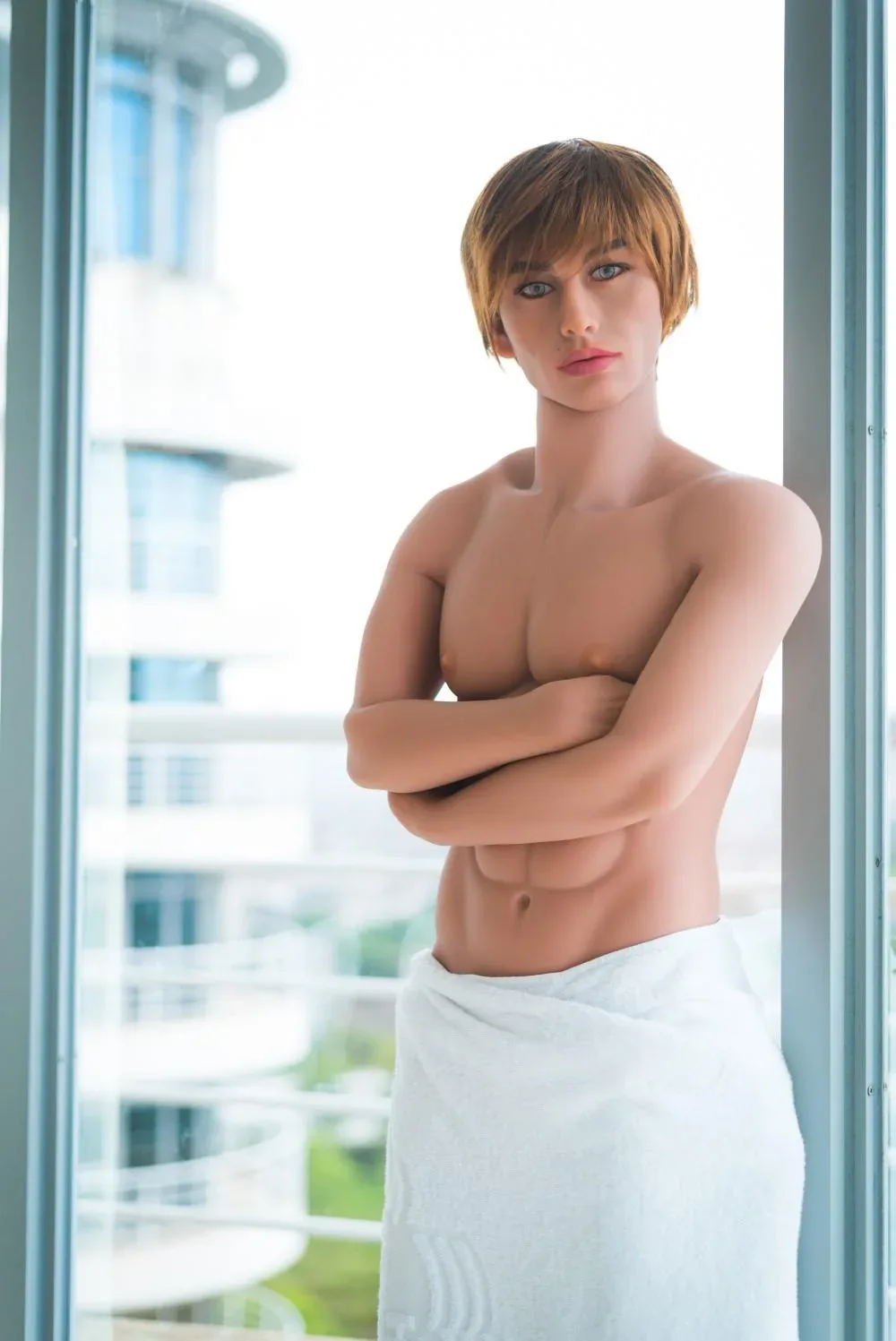 Realistic Male Doll James - 160cm (5ft2') Man sex doll - Head#78 view 4
