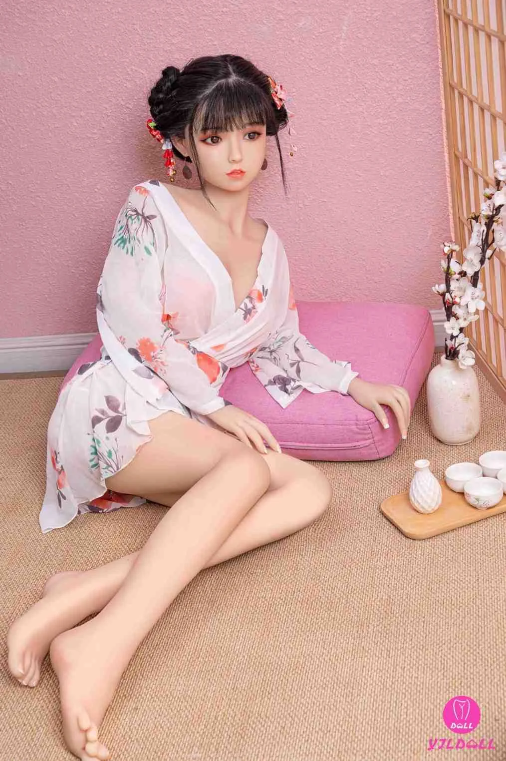 148cm (4ft8") Chinese Hybrid Sex Doll - C-Cup - Irene view 8