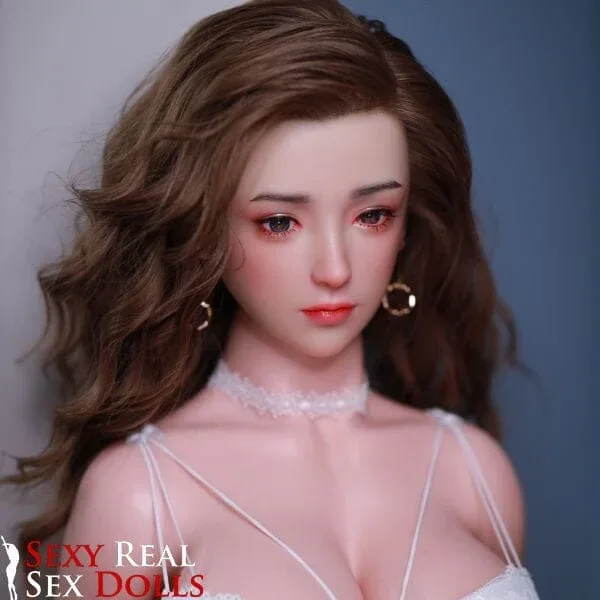 157cm (5ft2') Thicc Brunette with Overflowing Boobs Love Doll - Makie view 4