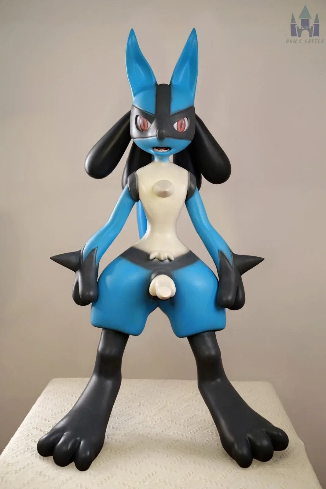 120cm (3ft11") Full Silicone Pokemon Male Sex Doll – Lucarion view 3