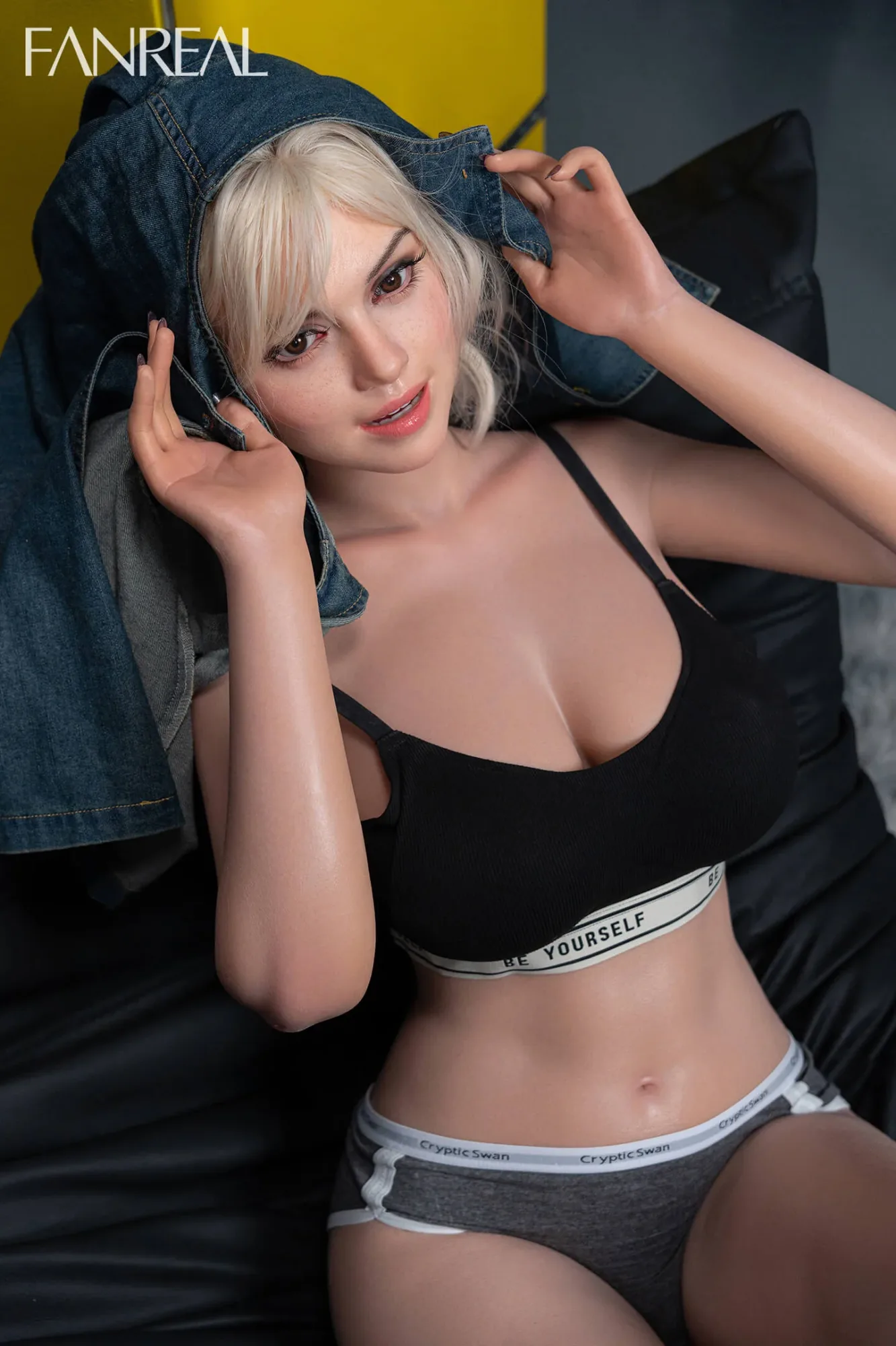 155cm (5ft0") Athletic Girl Silicone Sex Doll with ROS Head - F-Cup - Maria view 6