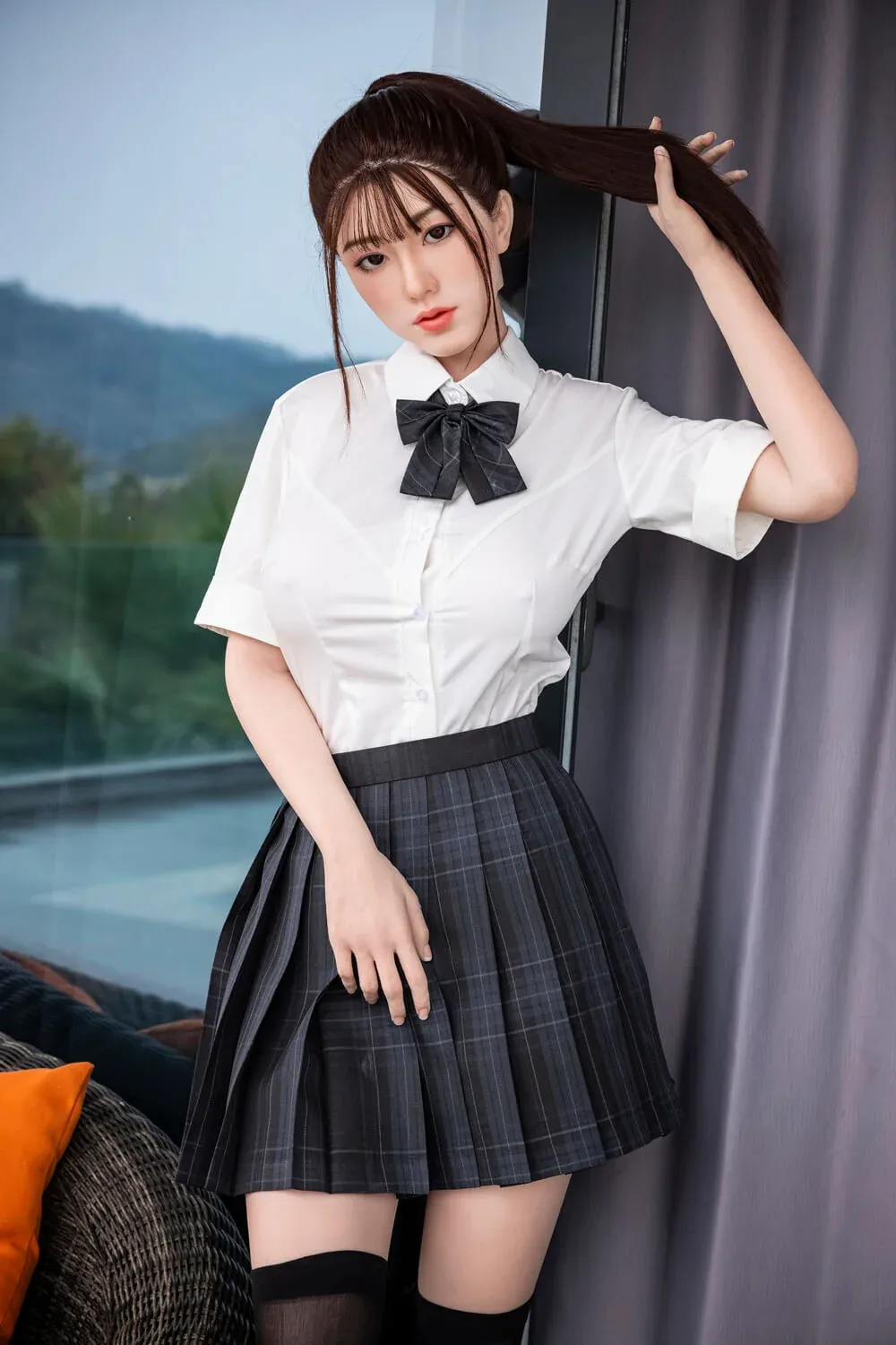 171cm (5ft9") Asian Skinny Silicone Sex Doll - D-Cup - Jin
