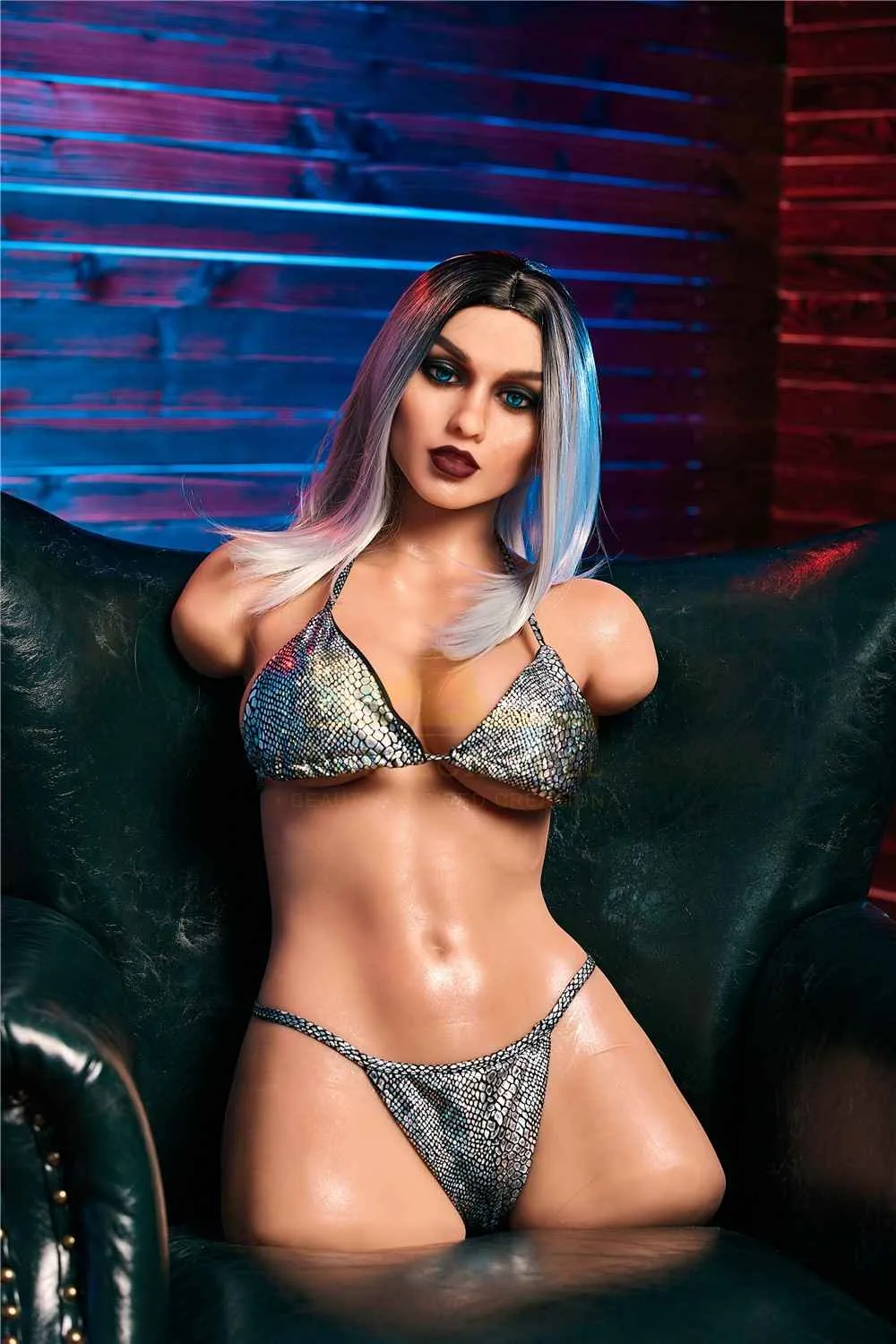 90cm (2ft11') Sexy Sparkly Bikini Torso Love Doll - Emm view 1