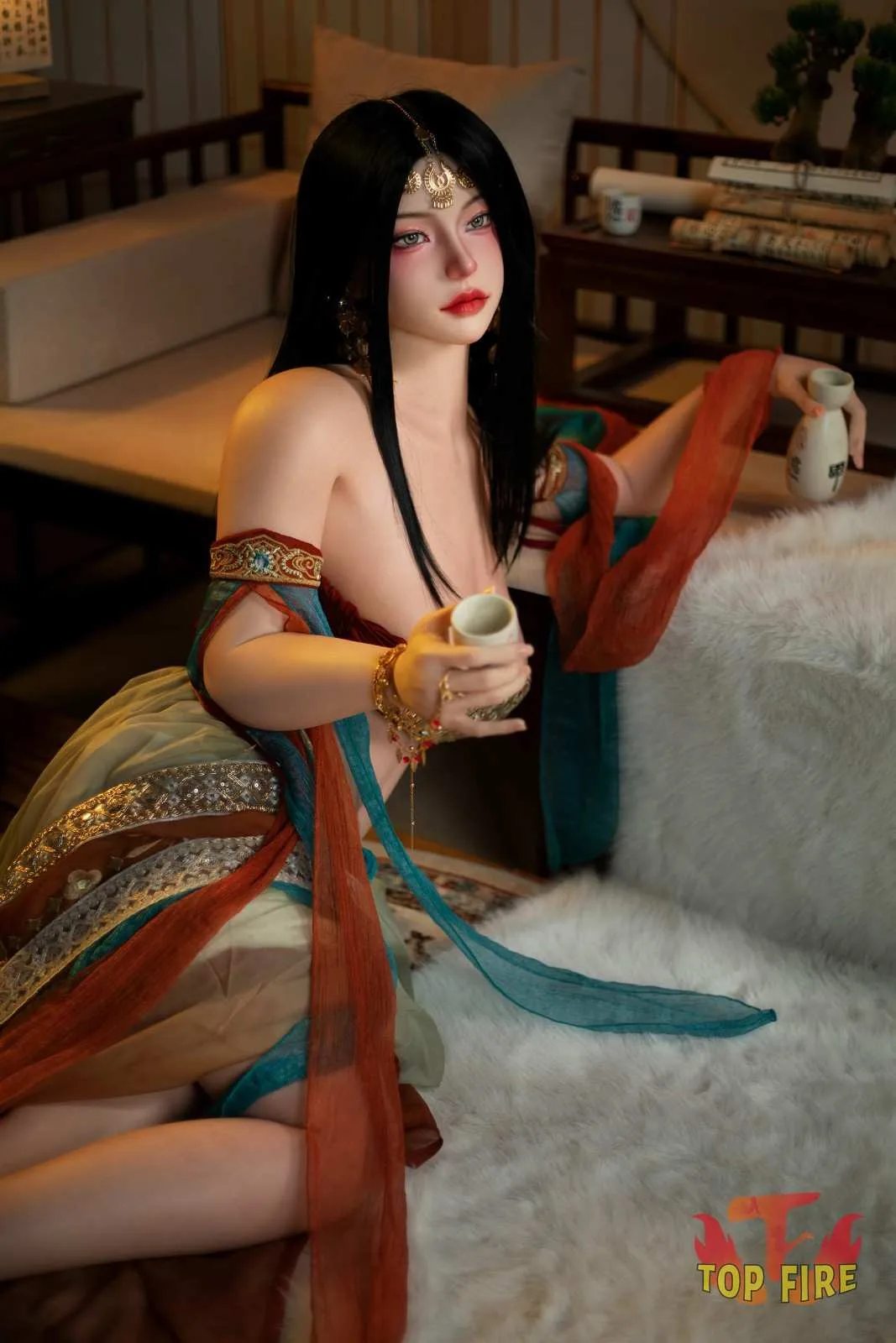 160cm (5ft2") Realistic Silicone Sex Doll - F Cup - Aria view 4