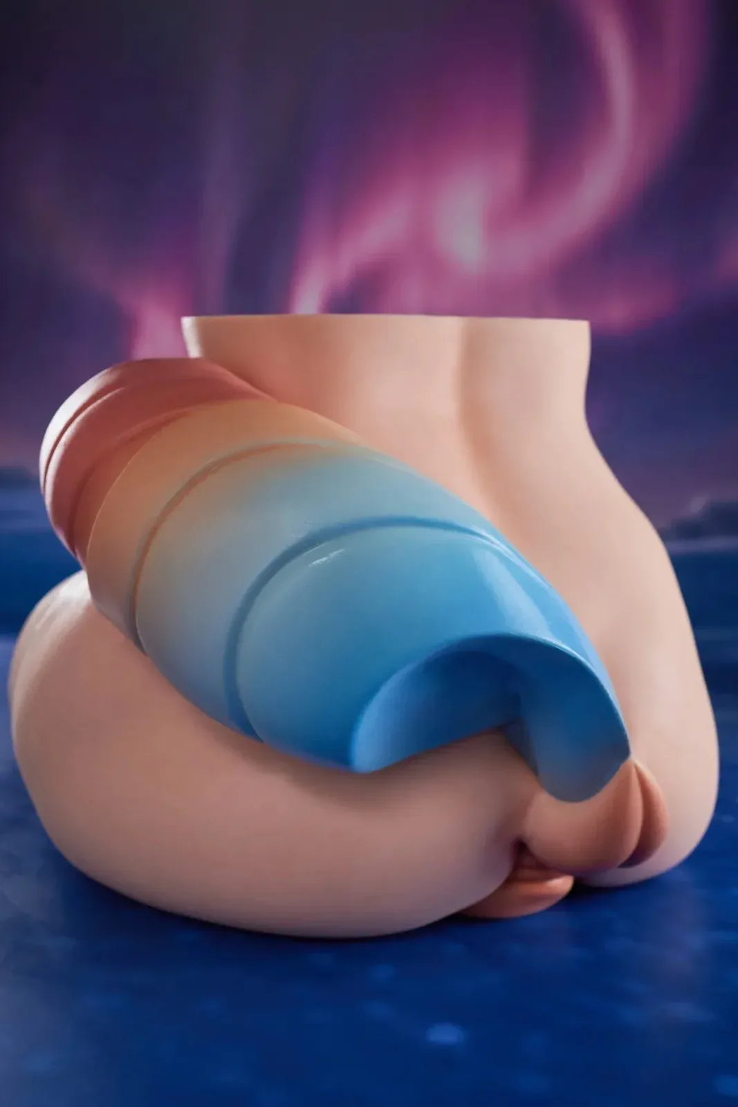 28cm (11") Fantasy Horse Tail - Silicone Sex Torso - Climax Doll Pro - PA-Ray view 7