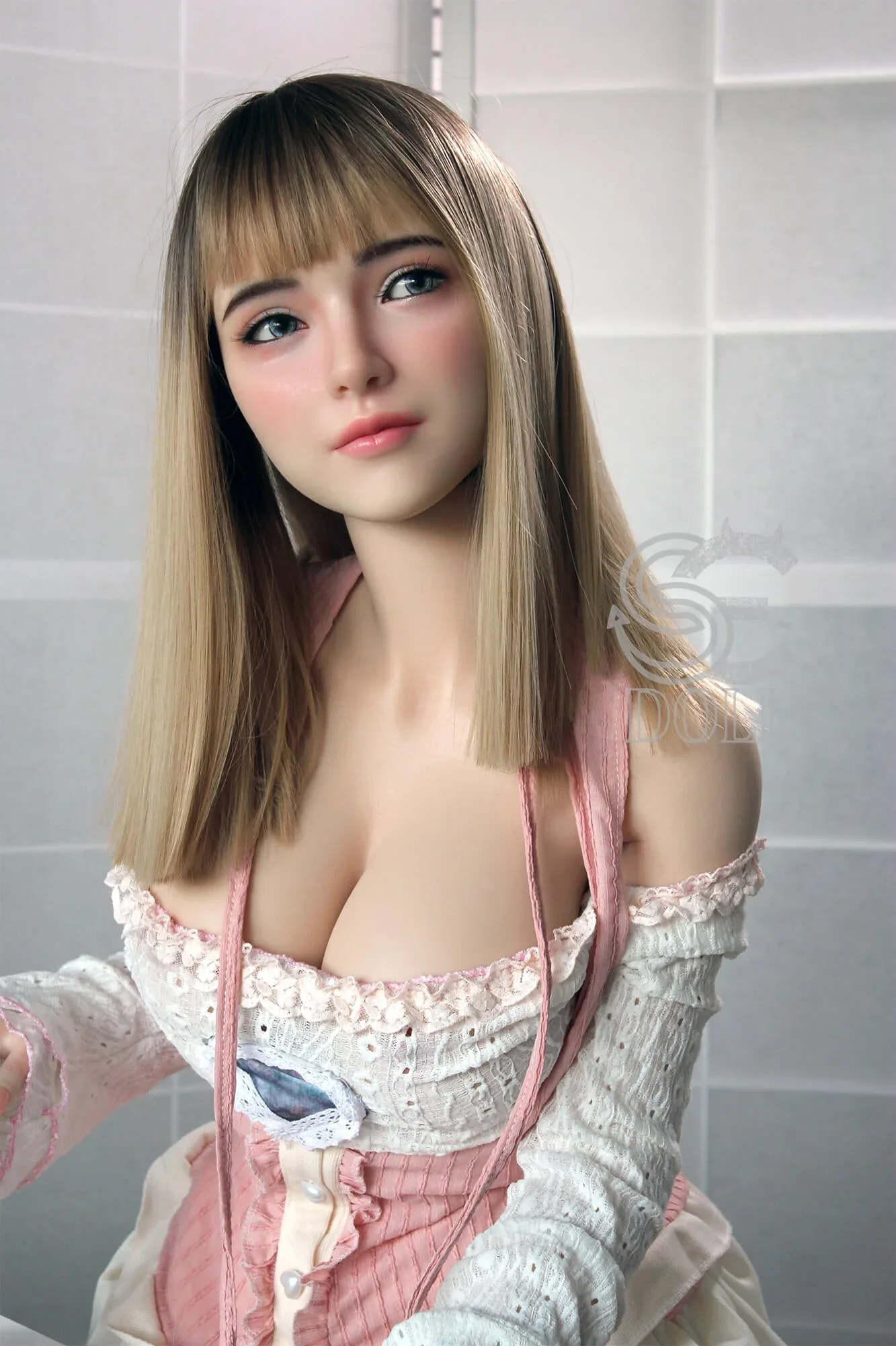 161cm (5ft3") ROS Blonde Silicone Sex Doll - E-Cup - Annika.G - In Stock | EU Only view 6