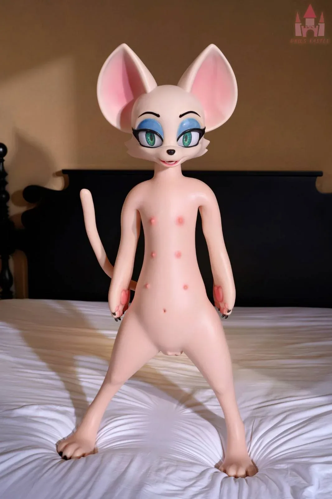 100cm (3ft3") Bat Fantasy Silicone Sex Doll – Castle Bat view 4