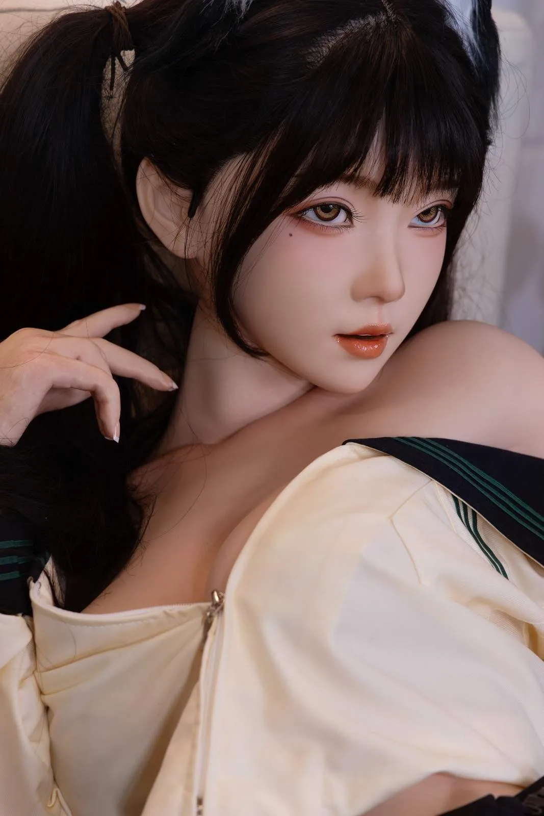 148cm (4ft8") Lifelike Asian Silicone Love Doll - C-Cup - Tamaki view 6