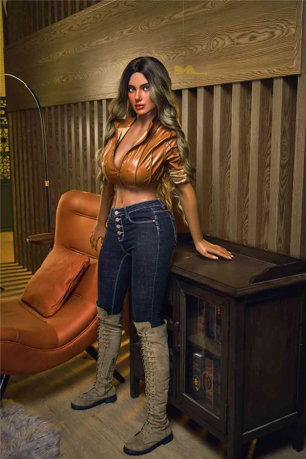 165cm (5ft5’) Silicone Sex Doll Big Tits - Lina view 5