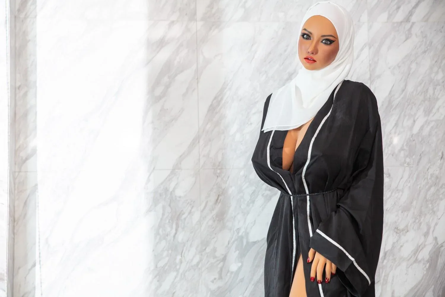160cm (5ft3") Middle Eastern Hybrid Sex Doll - Zaryab view 8