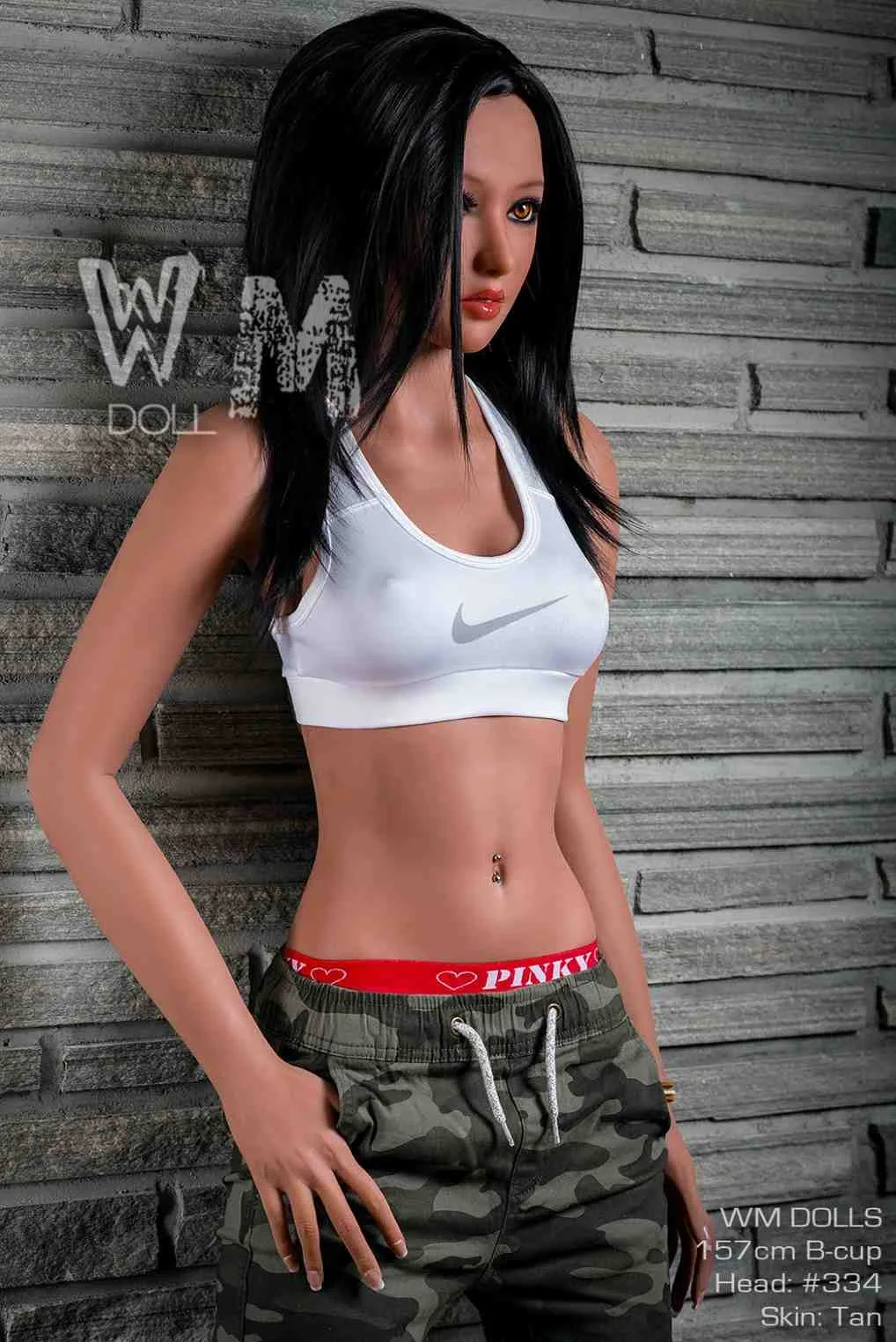 157cm (5ft2') B-Cup Hip-Hop Dancer Love Doll - Head#334 - Cynthia view 4