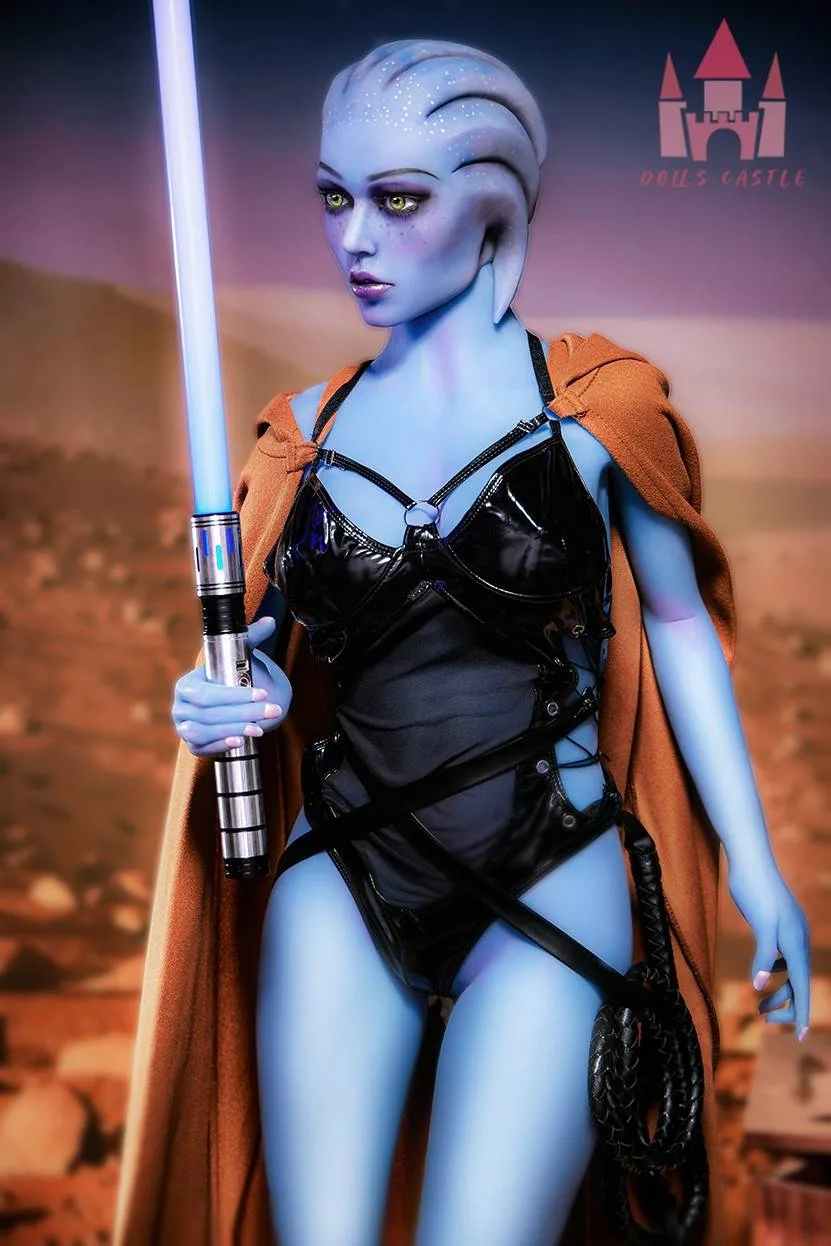 156cm (5ft1") Blue Skin Sexy TPE Sex Doll - E-Cup - Ailen - In Stock | EU Only view 6