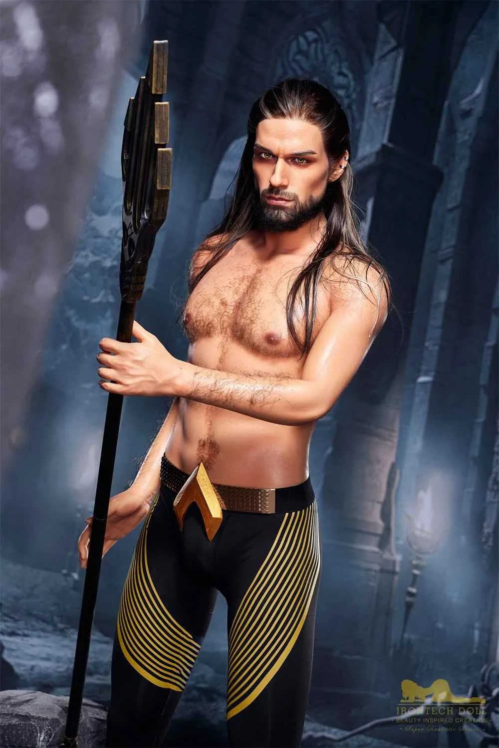 170cm (5ft5') Muscular Cosplay Male Sex Doll - Thomas view 4