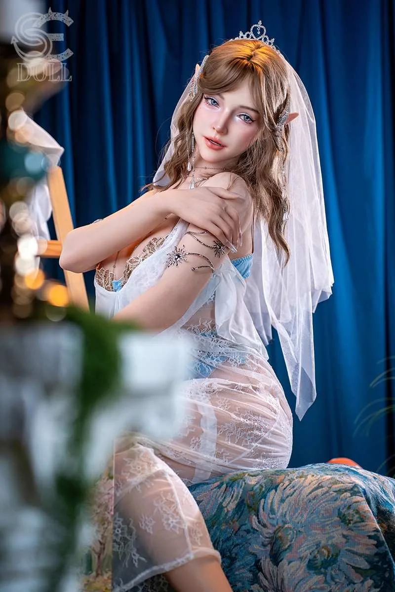157cm (5ft2") Curvy Elf Silicone Sex Doll - I-Cup - Annika view 3