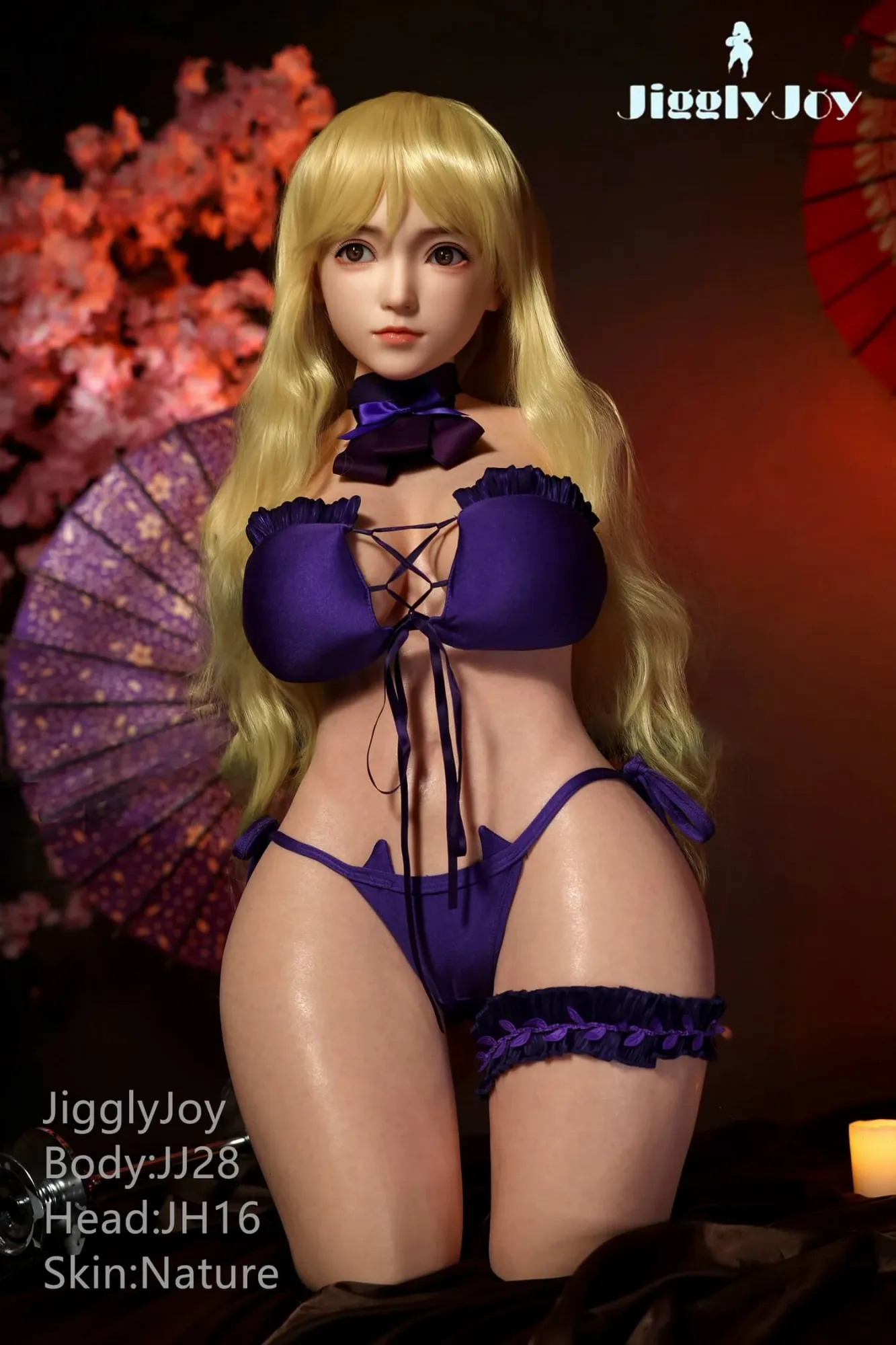 96cm (37.7") Blonde Ultra Soft Silicone Torso Sex Doll - Doris view 3