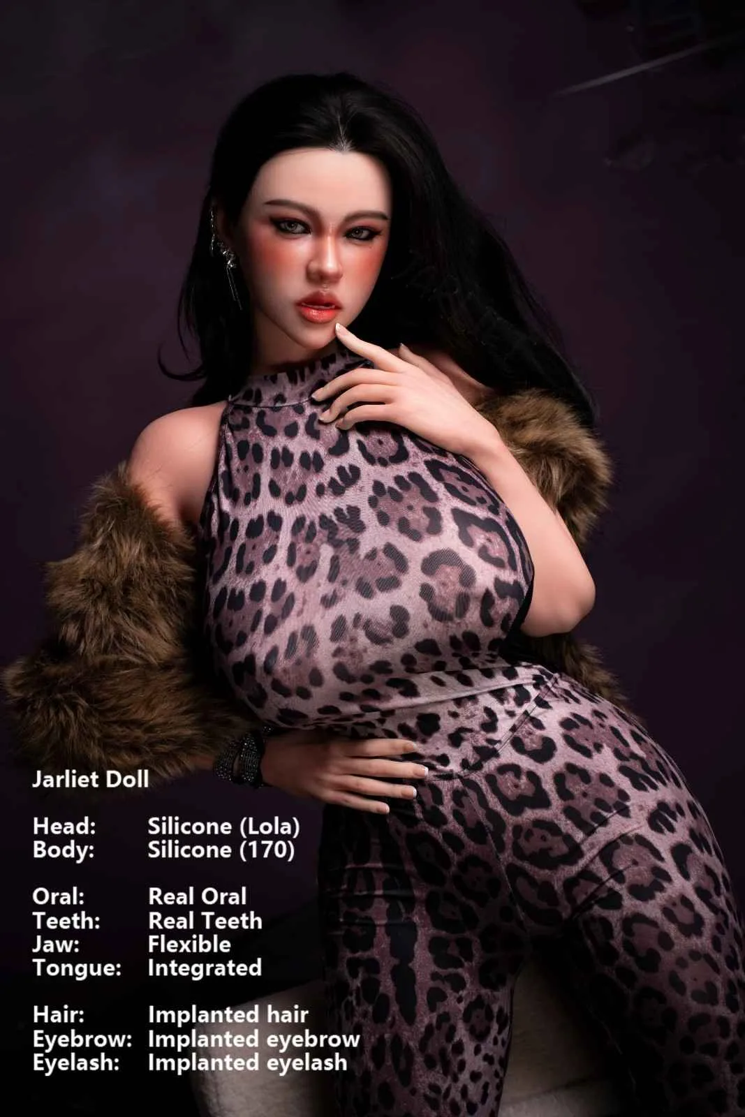 170cm (5ft6") Sexy Bombshell Doll ROS Silicone Sex Doll - Lola view 1