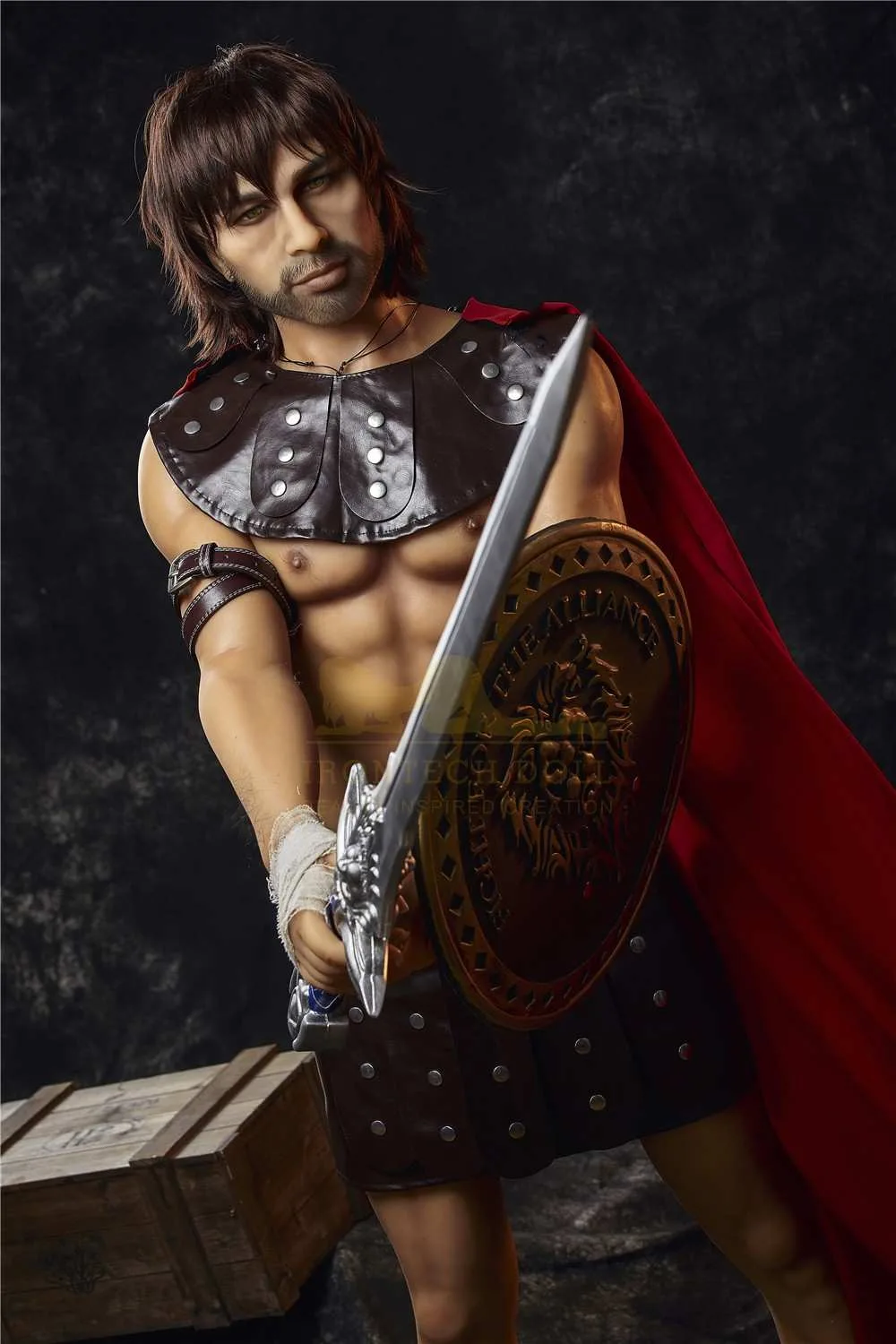 162cm (5ft4') Roman Warrior Realistic Sex Doll for Woman - Gladiator view 6