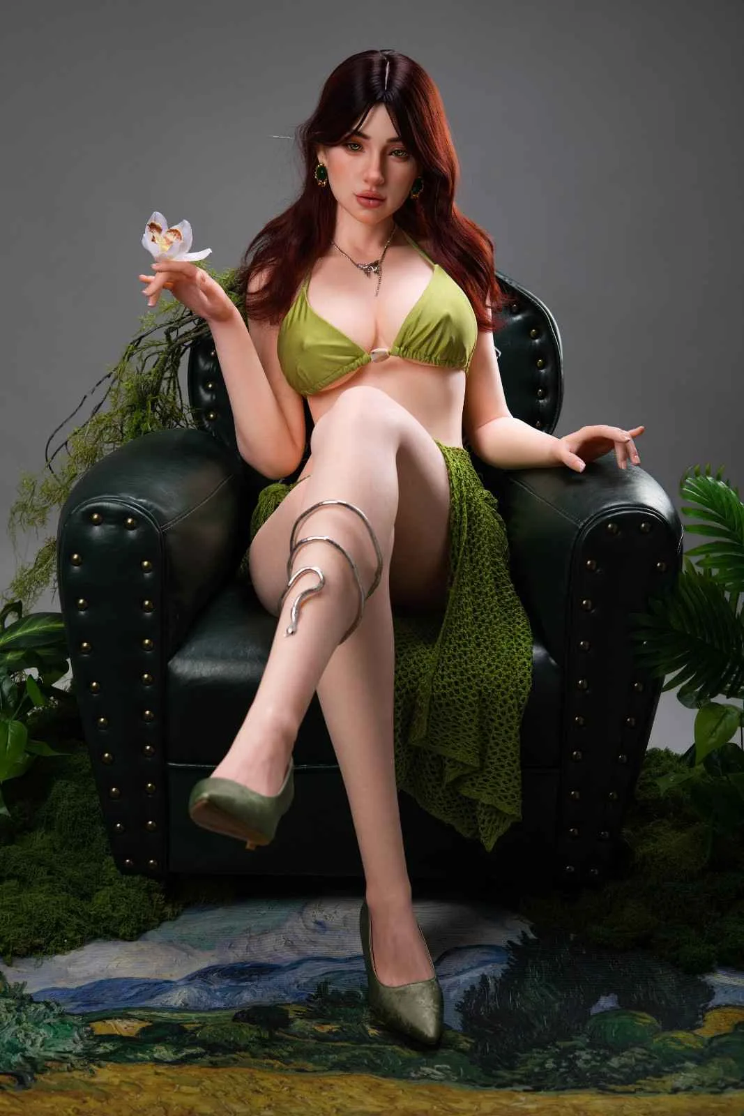 166cm (5ft5") Slim Curves AI Silicone Sex Doll – CG1 view 4