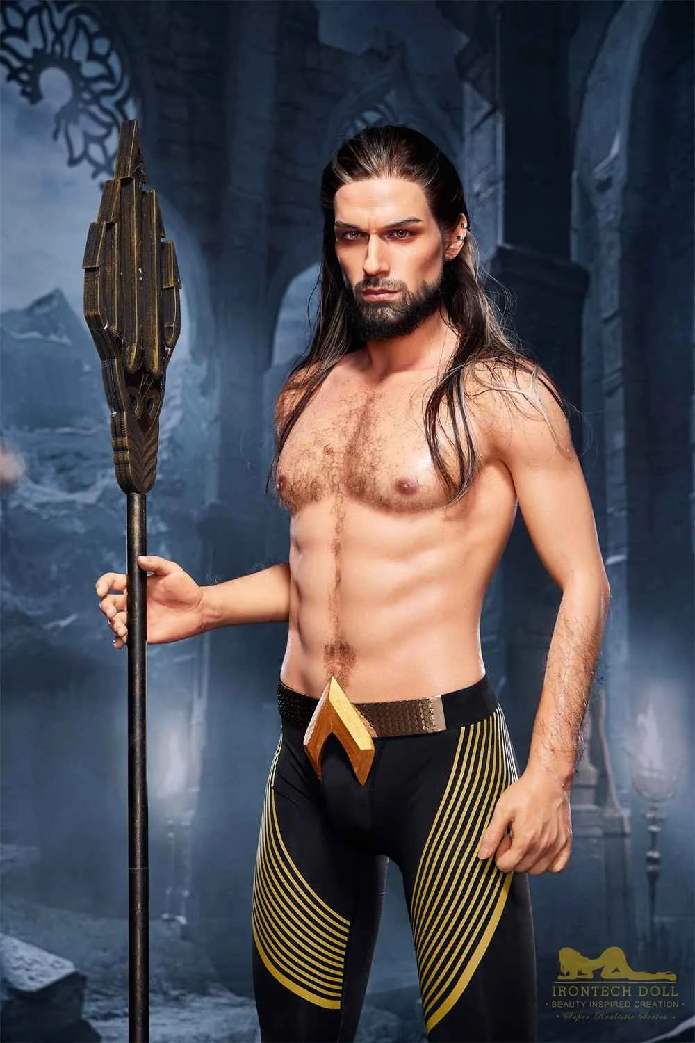 170cm (5ft5') Muscular Cosplay Male Sex Doll - Thomas view 3