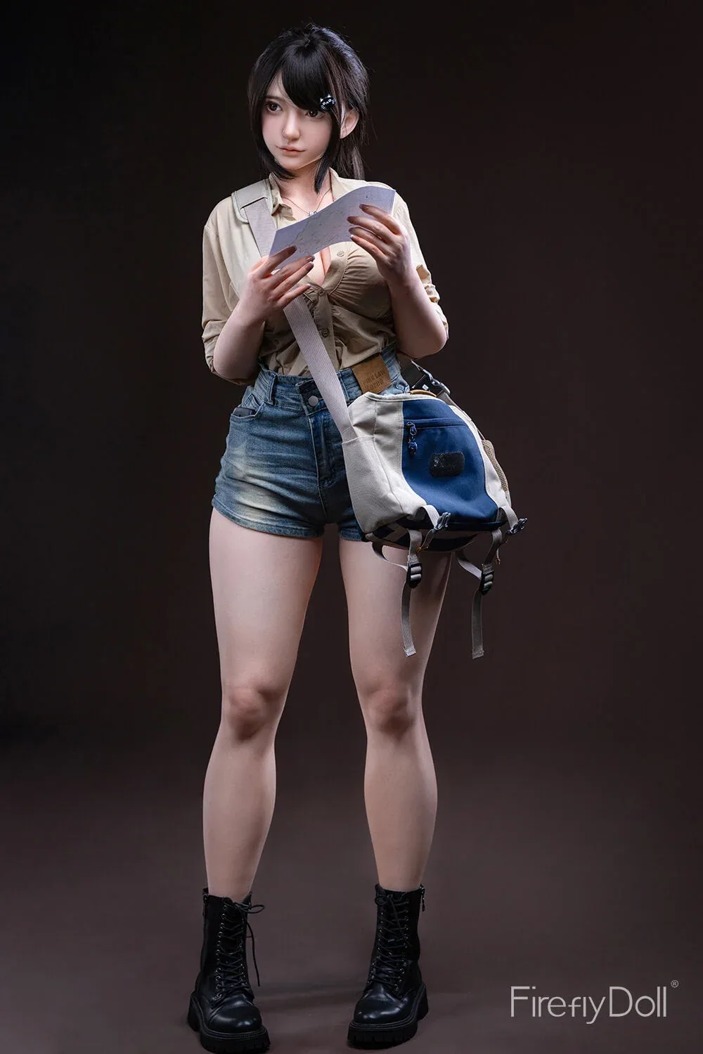 164cm (5ft3") Asiatic Vintage Girl Silicone Sex Doll - Lian view 6