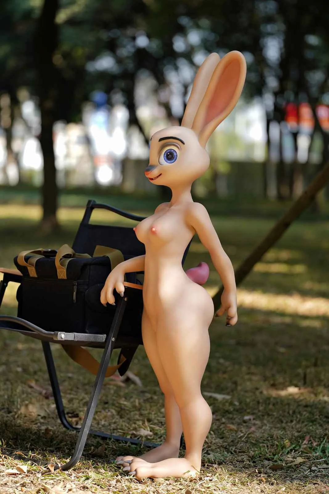 120cm (3ft11") Rabbit Fantasy Silicone Sex Doll - C-Cup – Rabbitie view 3