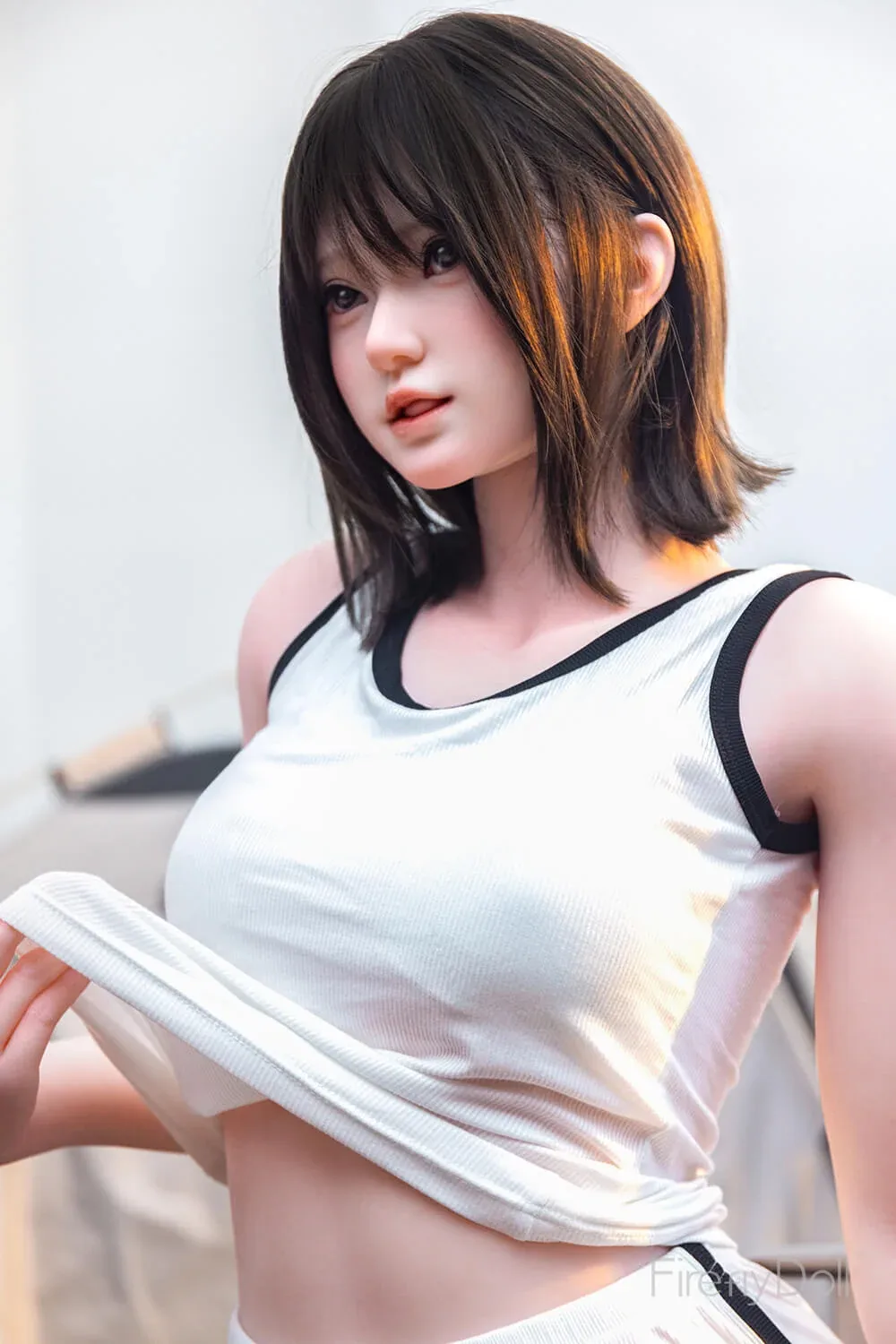 161cm (5ft2") Asiatic Silicone Sex Doll - Little Leeson view 1