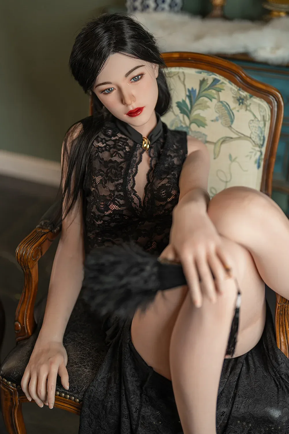 176cm (5ft7") Elegant Lady Silicone Sex Doll - C-Cup - Jin view 7