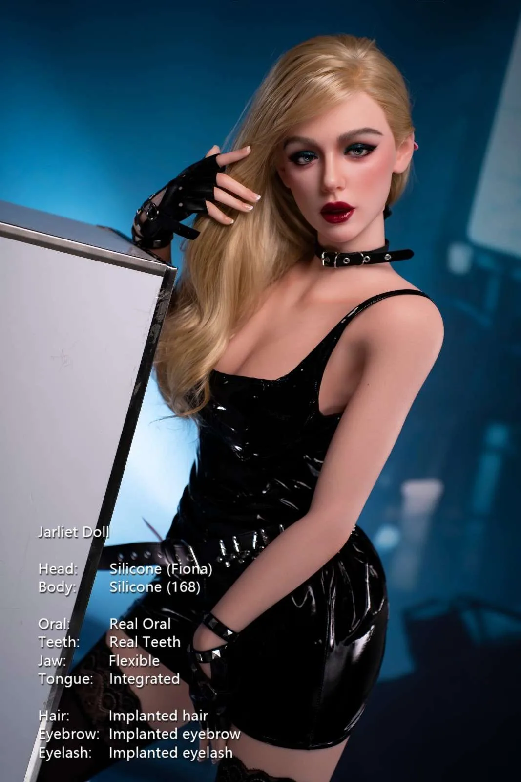 168cm (5ft6") Blonde ROS Police Girl Silicone Sex Doll - Fiona view 8