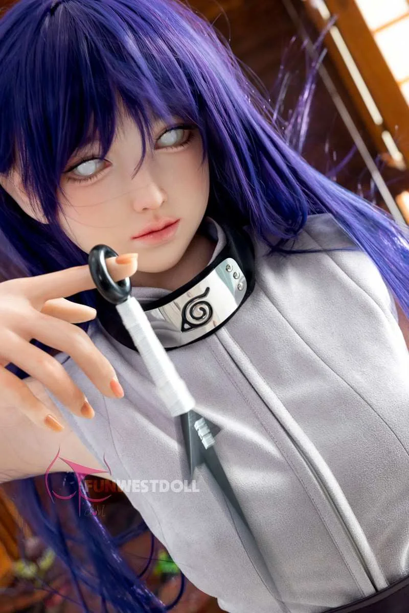 159cm (5ft2") Hinata Hyūga Silicone Sex Doll – Fantasy Cosplay - A-Cup - Anime Amy view 8