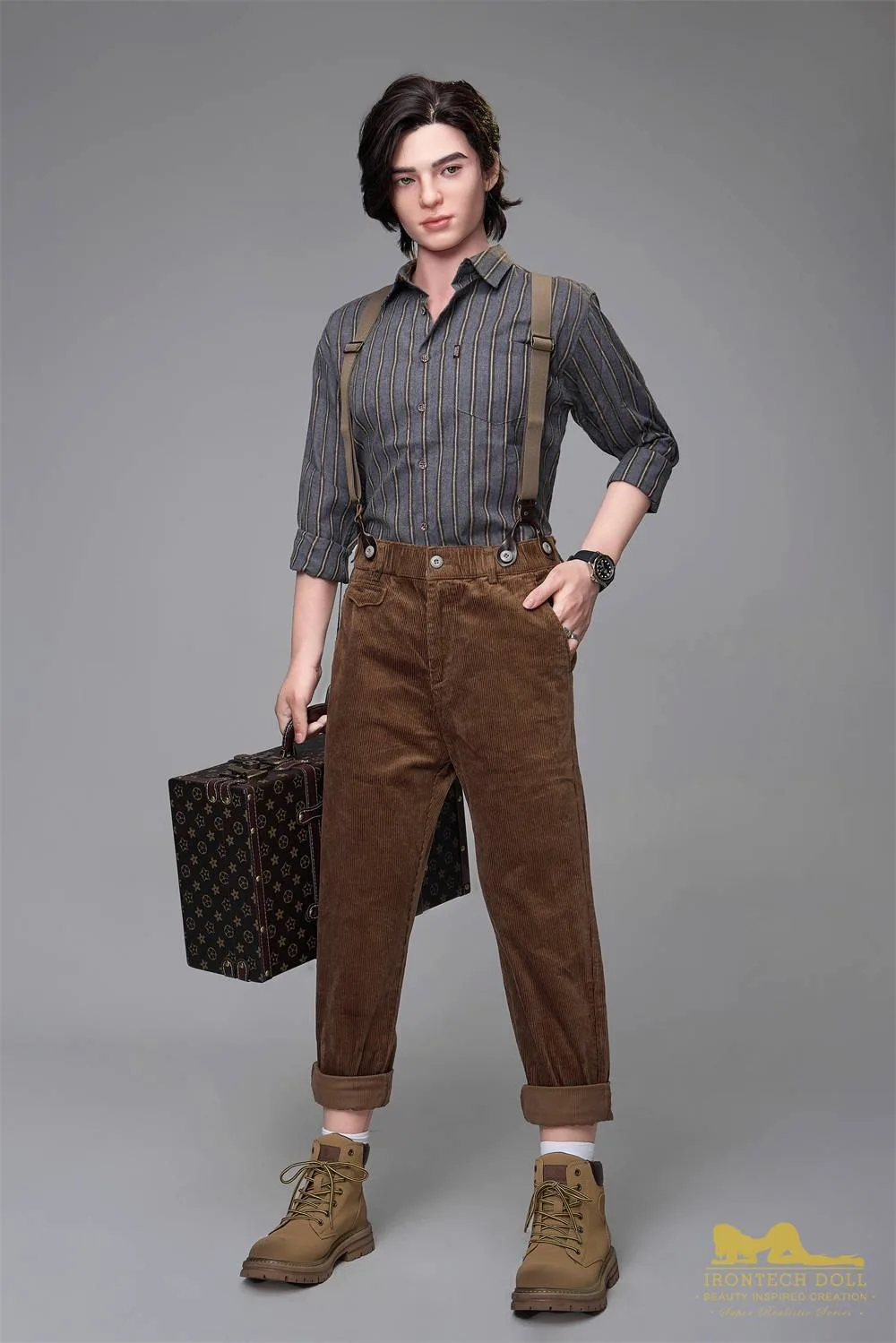 170cm (5ft5") English Sex Doll – Tender & Lifelike Silicone Male Sex Doll - Lucas view 1