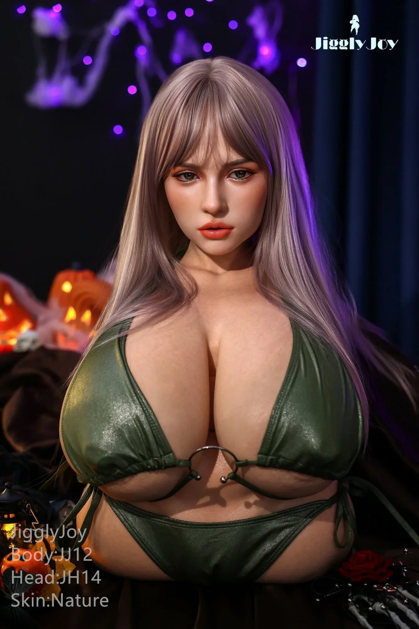 71cm (27.9") Fucking Nipple Huge Breast Silicone Love Torso - R-Cup - Melania