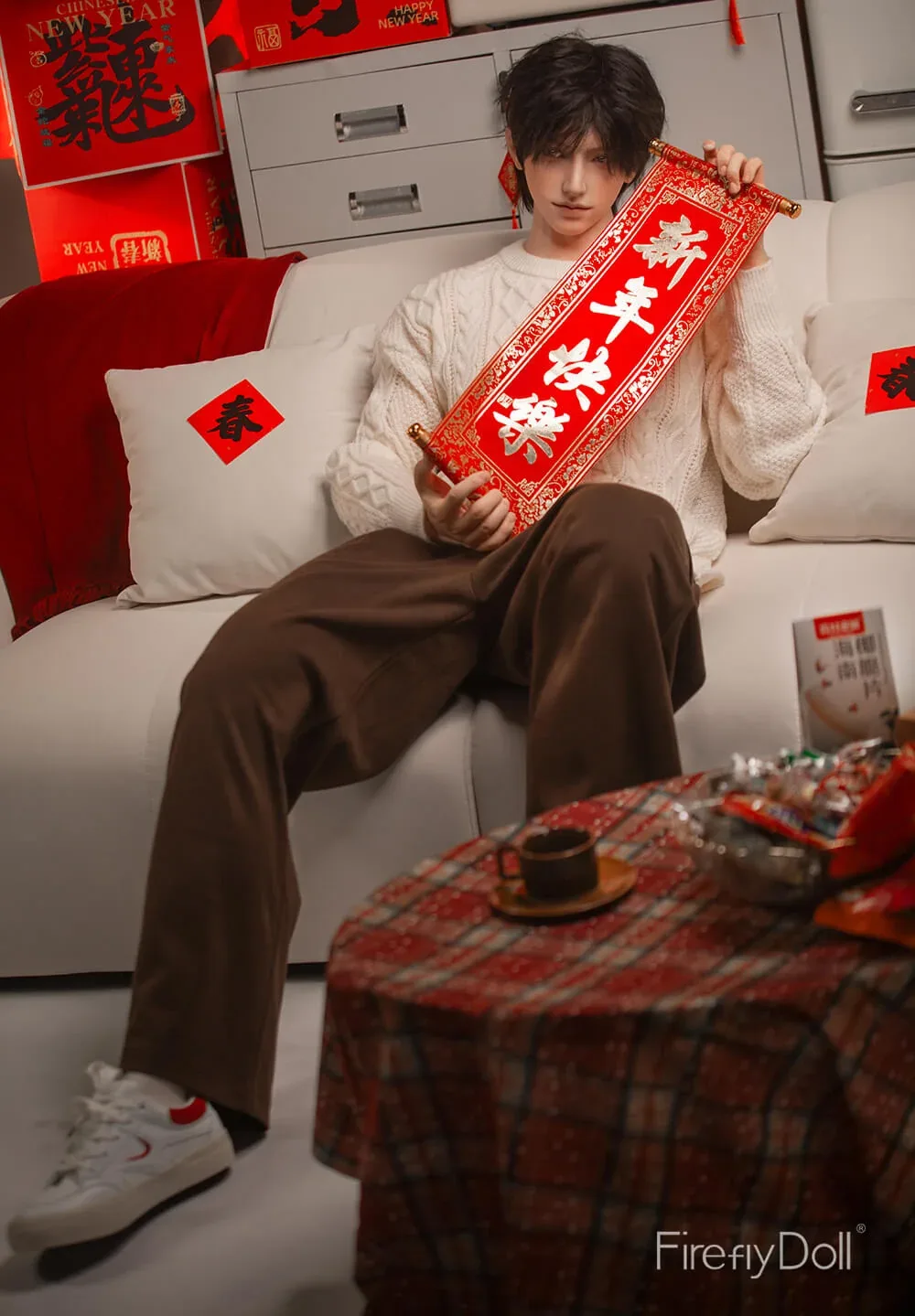 176cm (5ft7") Chinese Silicone Sex Male Doll - Jiang Ling view 1