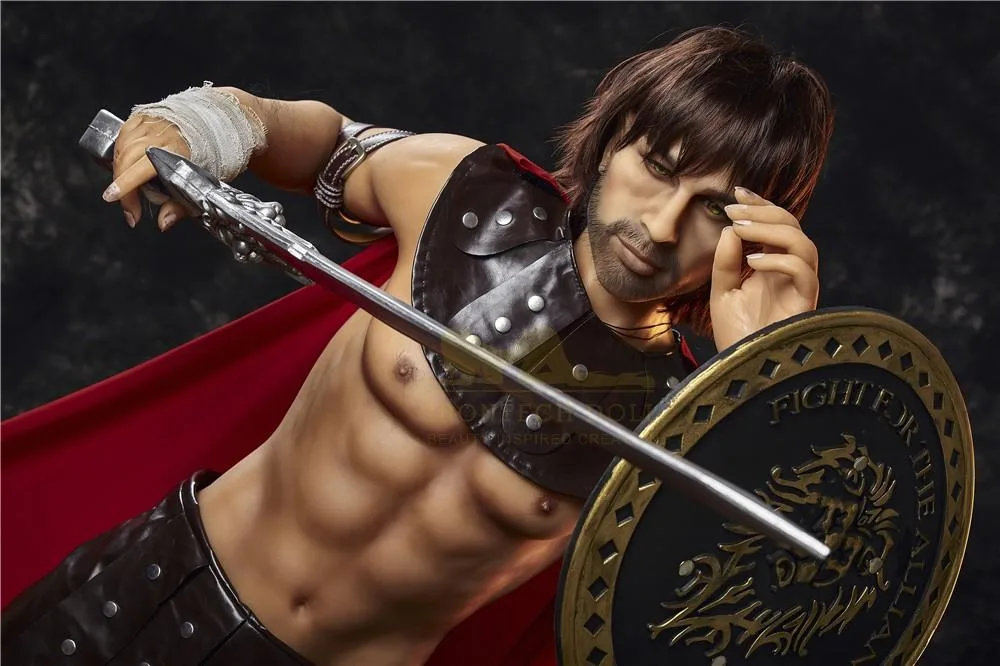 162cm (5ft4') Roman Warrior Realistic Sex Doll for Woman - Gladiator view 3