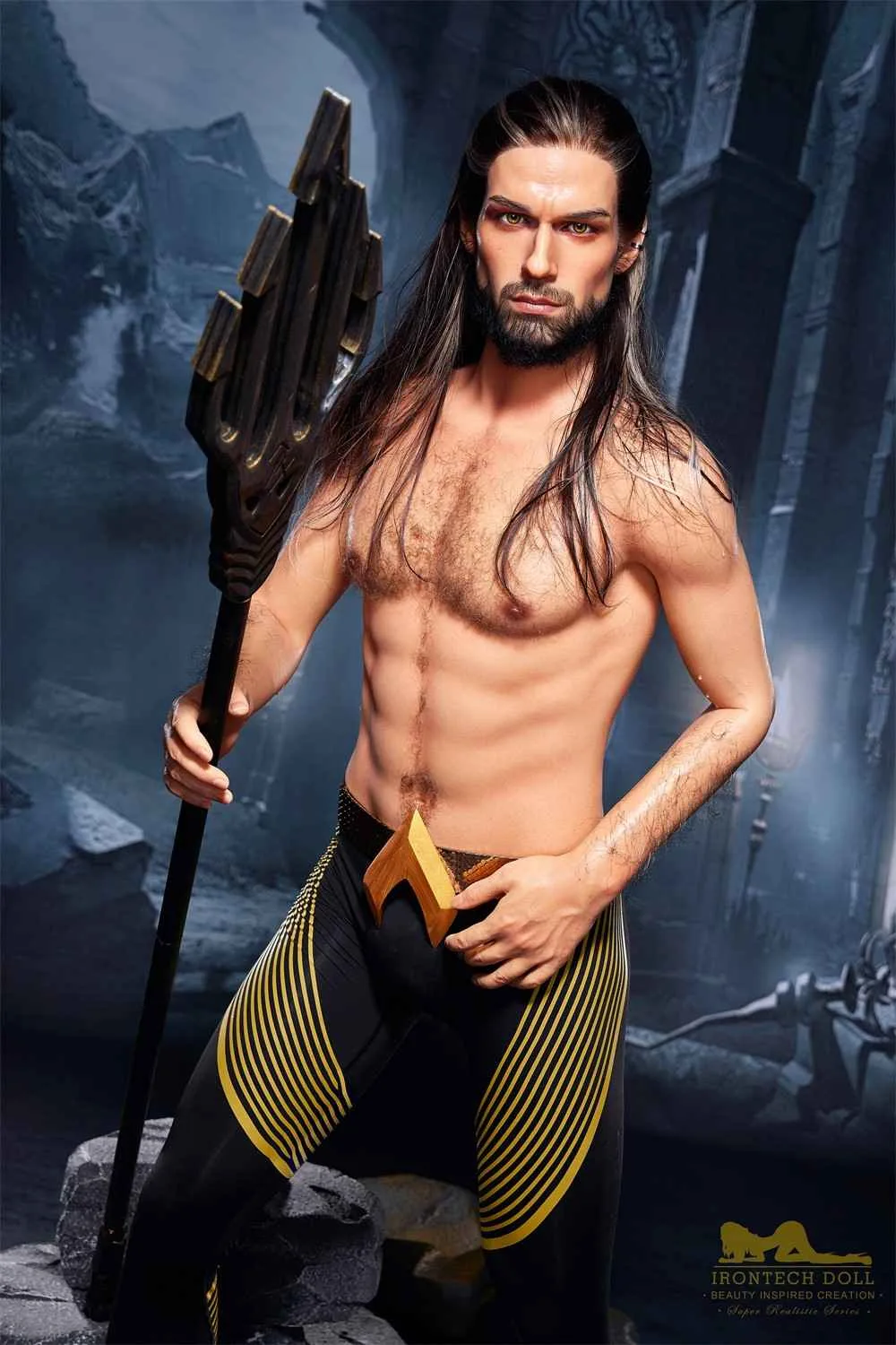 170cm (5ft5') Muscular Cosplay Male Sex Doll - Thomas view 5