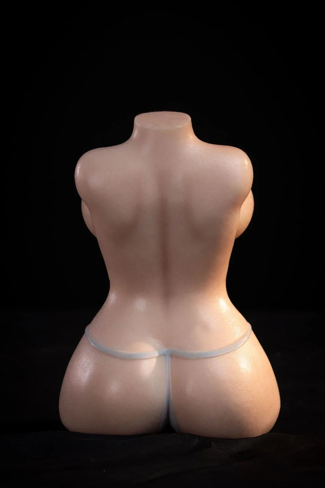 21cm (8.7") LoveNestle Series Mini Silicone Torso Masturbator - Orgasm I view 7